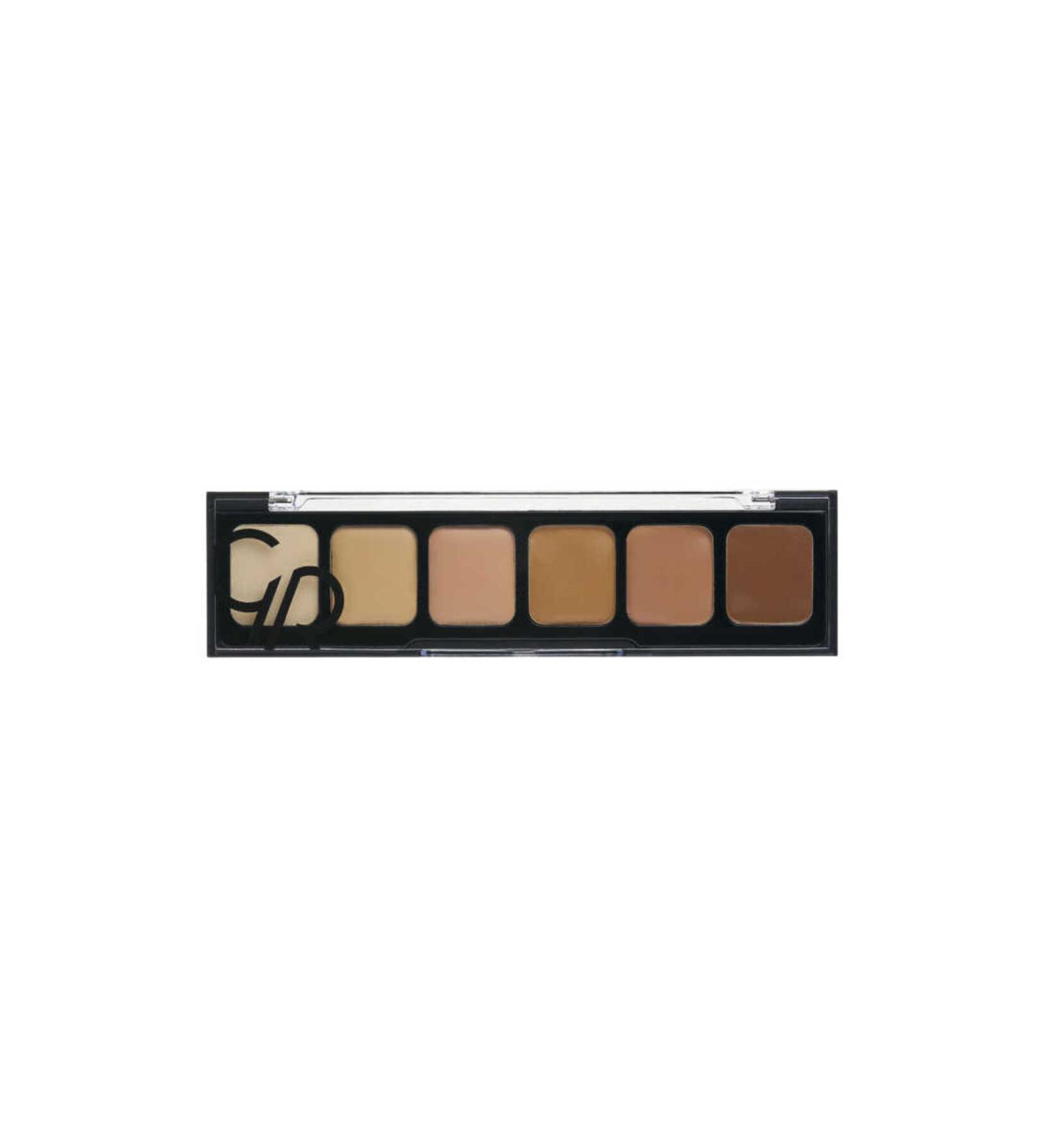 Golden Rose Correct&Conceal Concealer Cream Palette 02 Medium To Dark