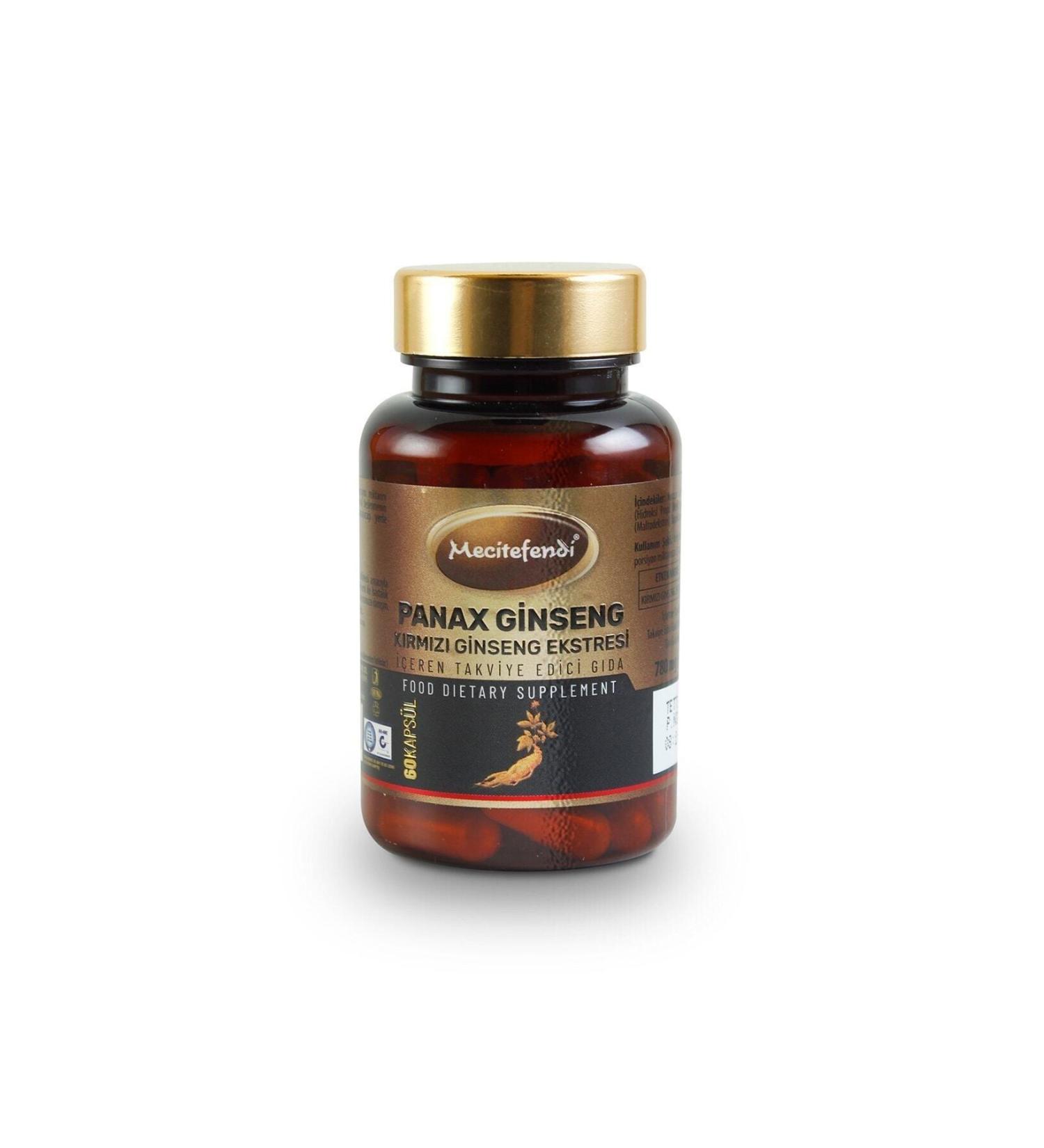 Mecit Efendi Ginseng Capsule 60 Pieces