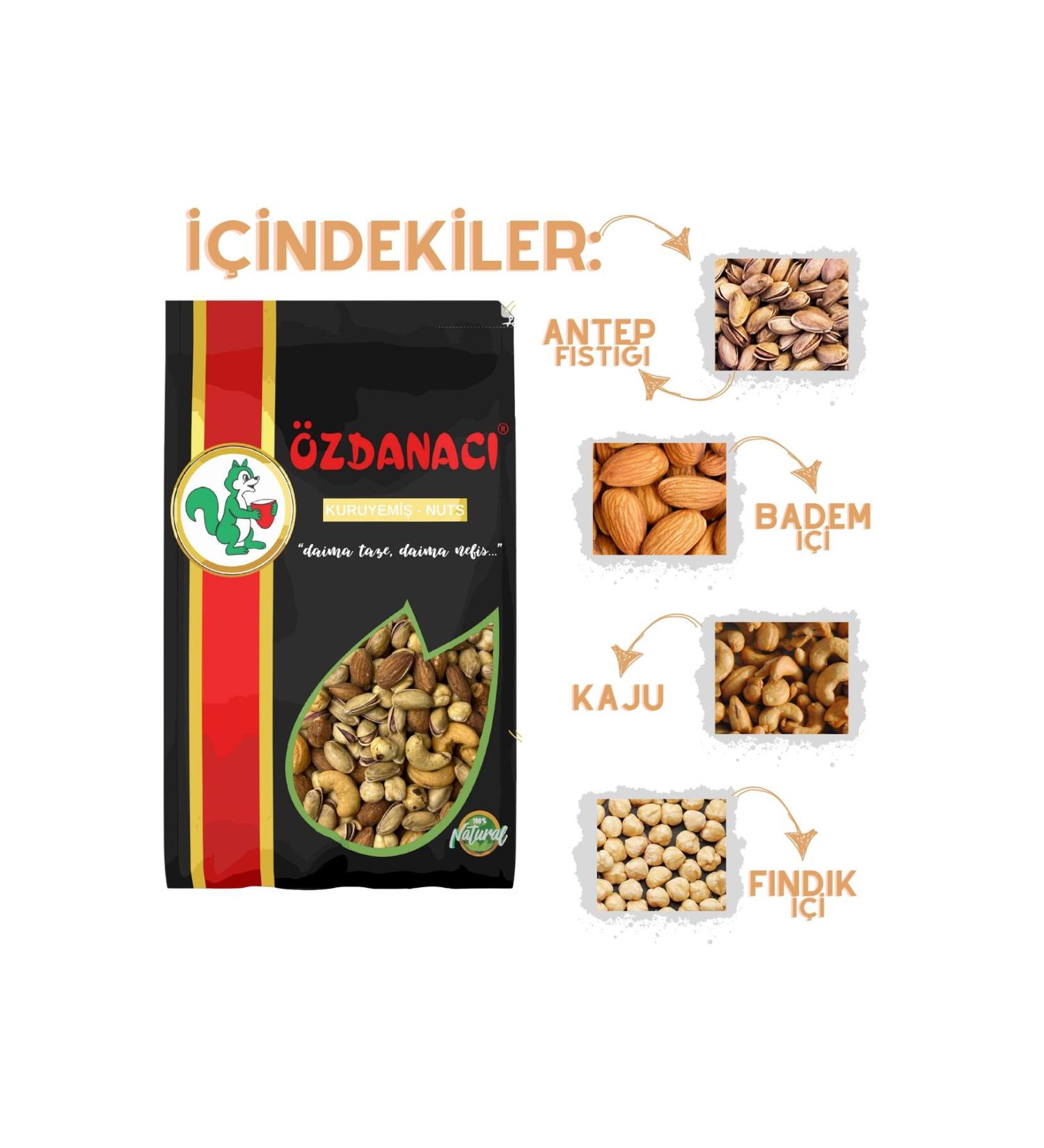 zdanac Lux Gold Mixed Nuts 500gr (1ST CLASS NATURAL)