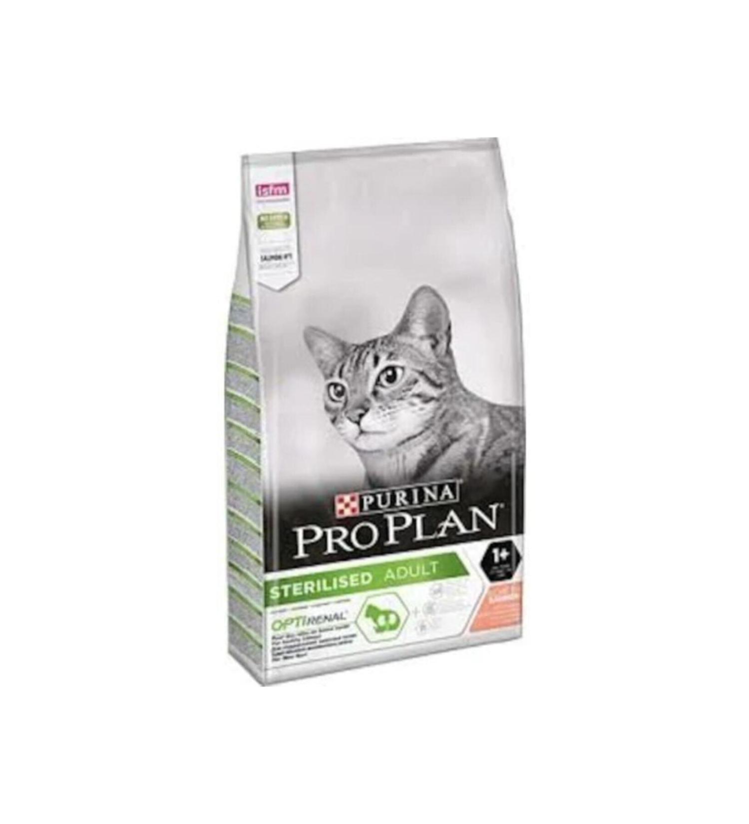 Pro Plan Sterilized Cat Food with Salmon and Tuna for Neutered Cats 3 Kg