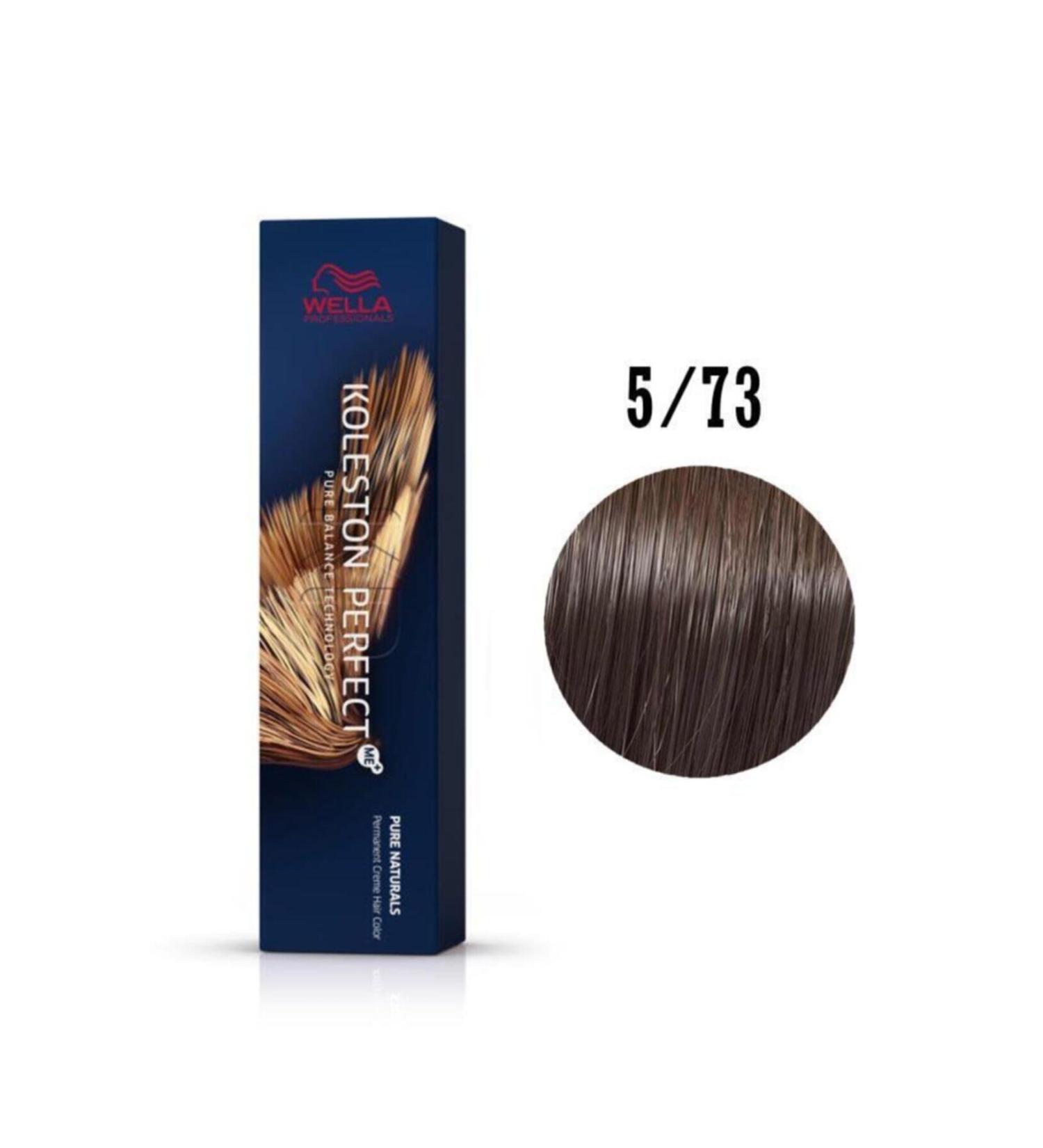 Wella Koleston Perfect Super 5/73 Golden Chestnut Tube Permanent Hair Dye 60ml DK r n480