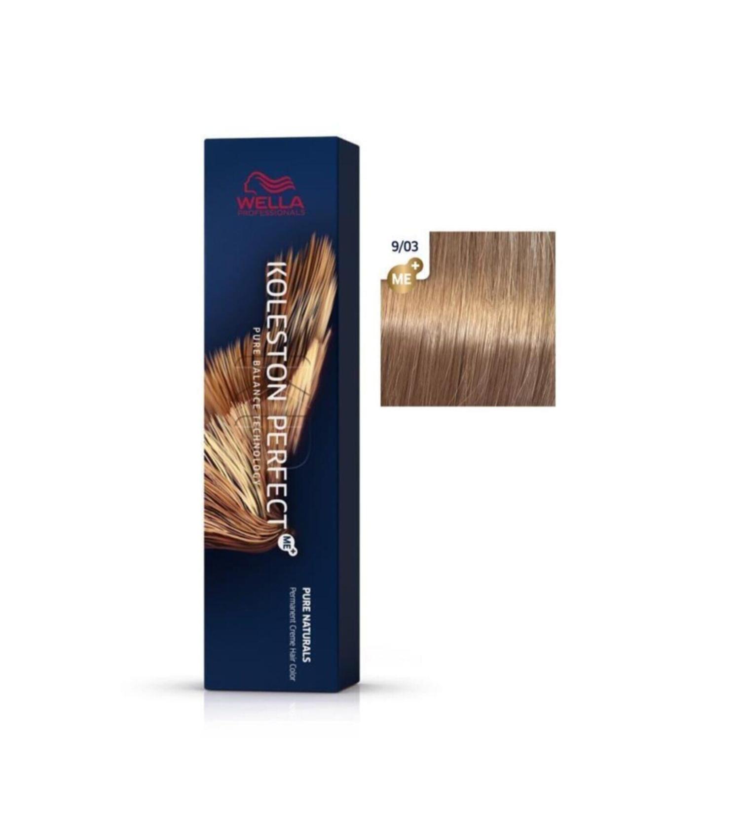 Wella Koleston Perfect Super 9.03 Extra Light Natural Golden Blonde Permanent 60ML DKProduct506