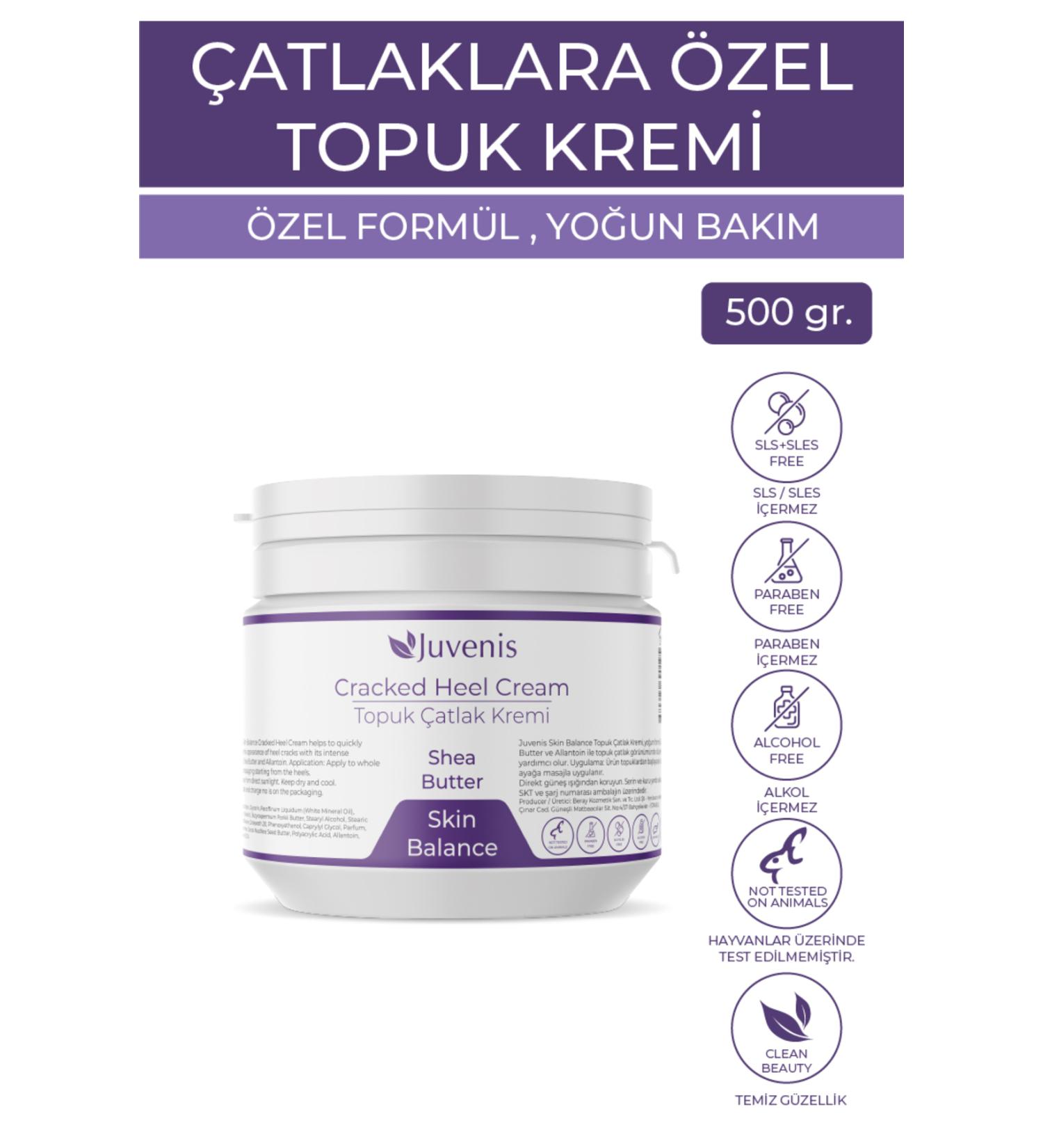 Juvenis Heel Crack Cream Moisturizer for Heel Crack Skin Balance Series Heel Crack Cream - Buy Online on GoSupps.com
