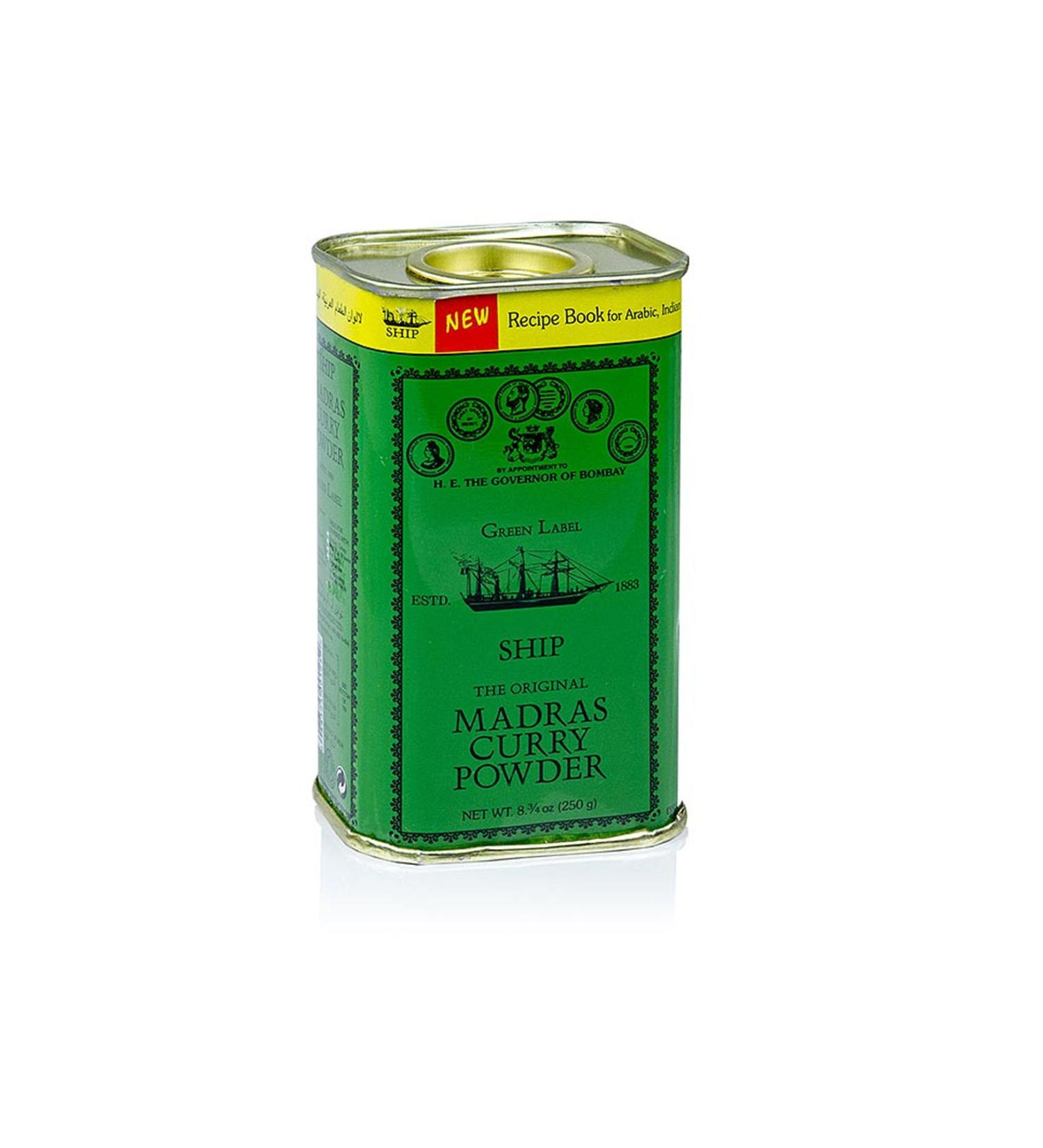 MADRAS Ship Madras Curry Powder Curry Spice 250gr - Buy Online on GoSupps.com