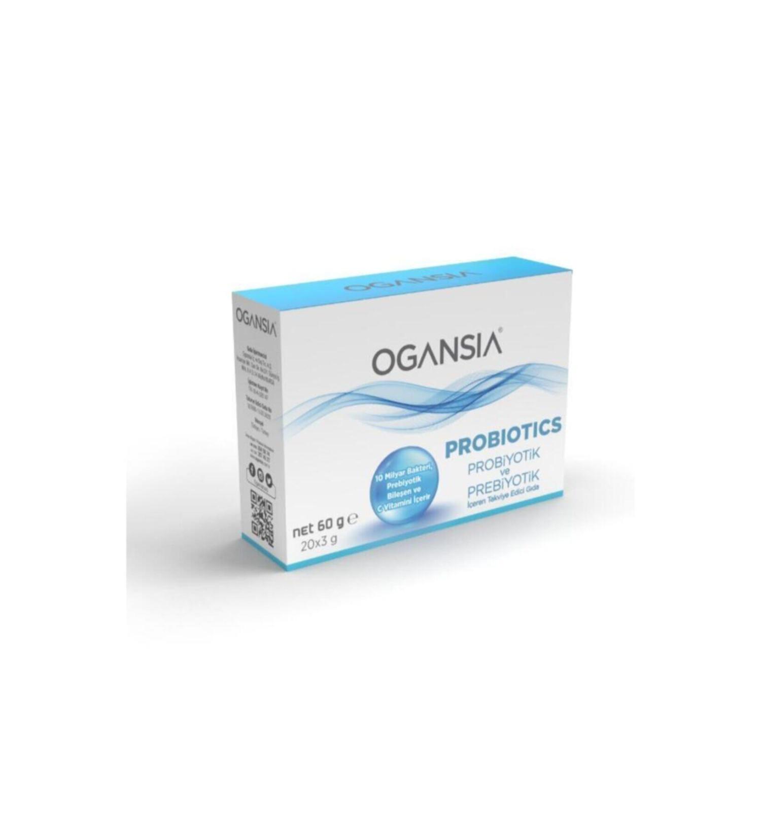 Ogansia Probiotic and Prebiotic Supplementary Food 60 G 20x3g