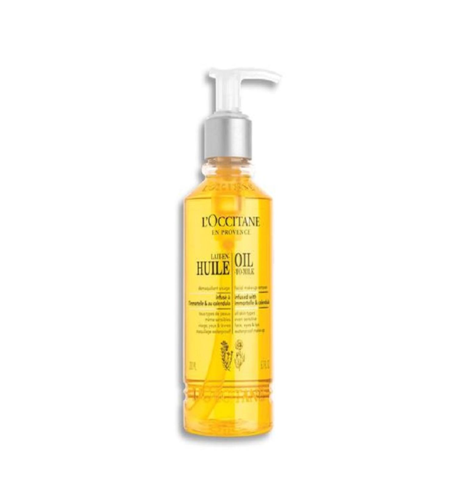 L'Occitane Infusions Oil to-Milk Facial Make-up Remover - Infusions Make-up Removal Oil 200ml