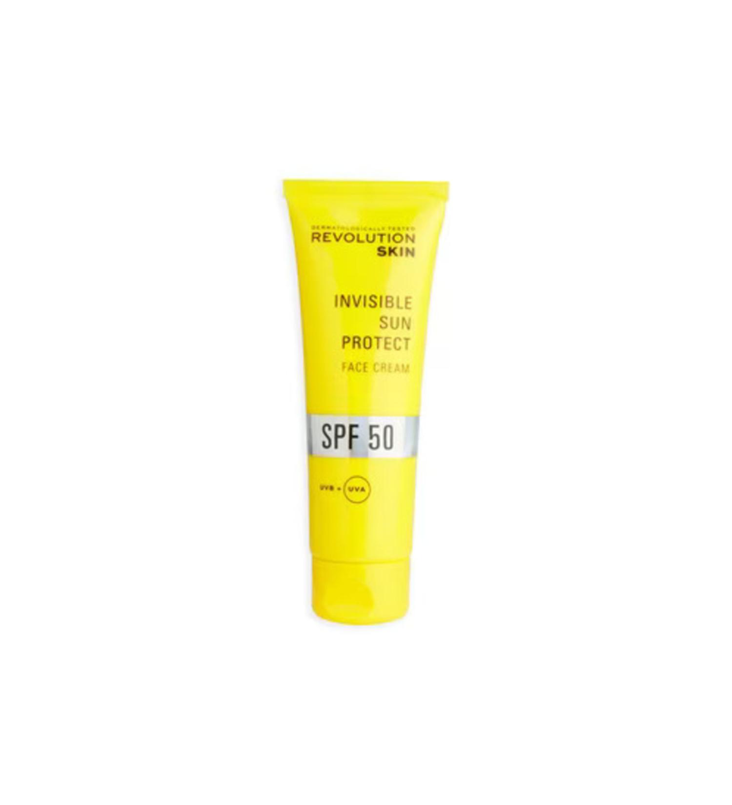 Revolution Skincare Invisible Sunscreen with Hyaluronic Acid SPF 50 50 ml - Buy Online on GoSupps.com