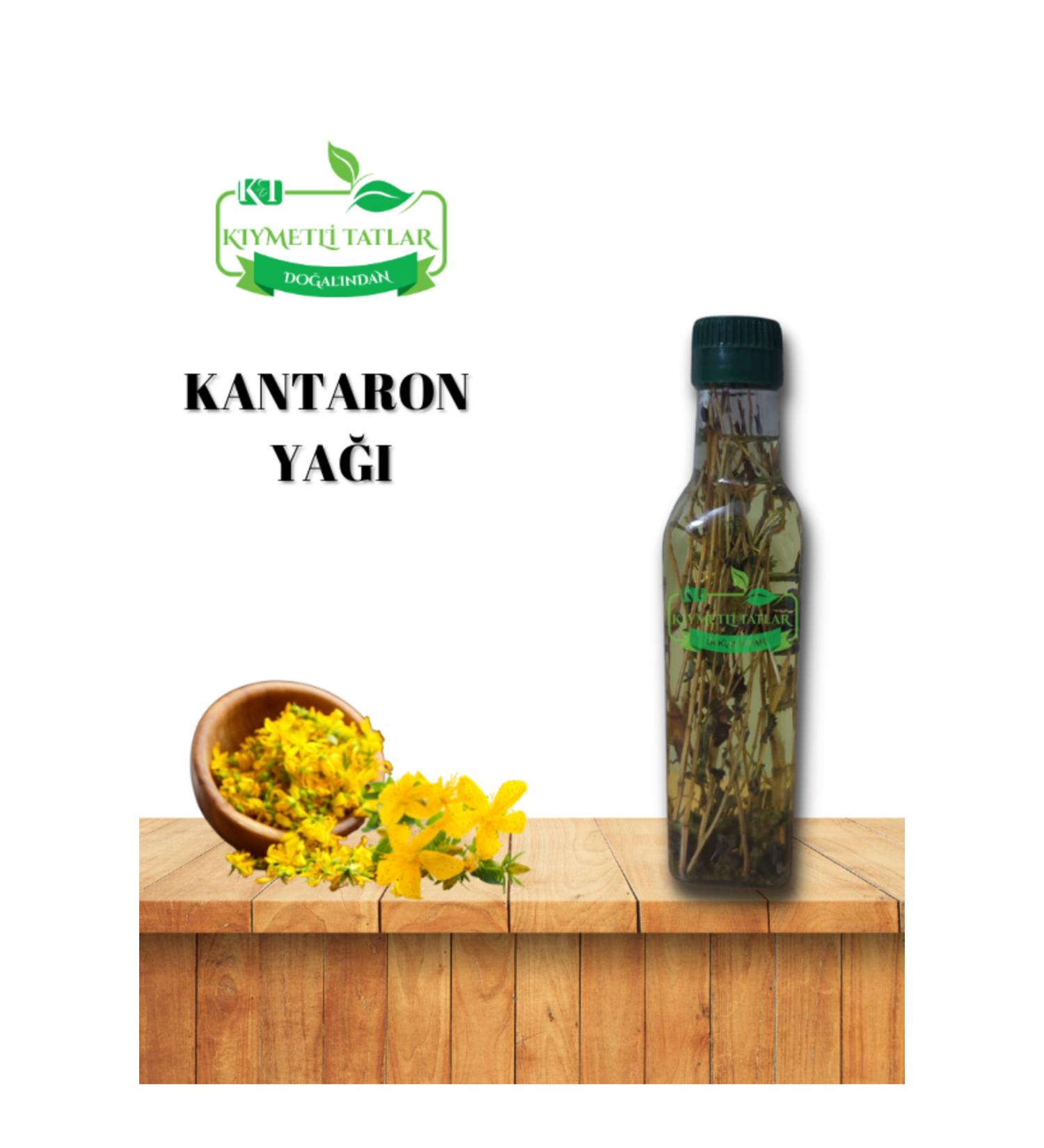 Precious Flavors Natural St. John's Wort Oil 250 cc Glass Bottle