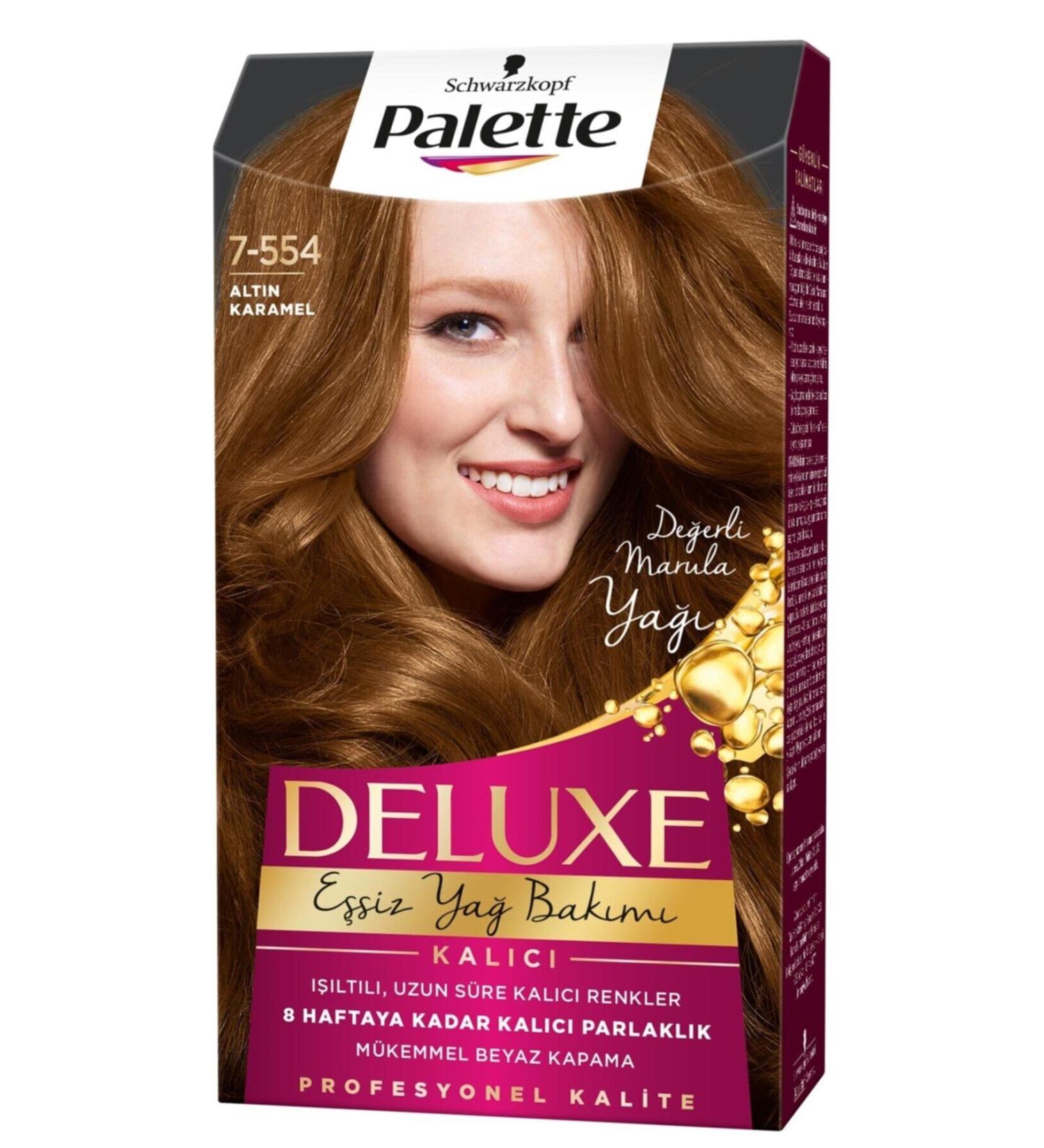 Henkel Palette Deluxe Hair Dye Golden Caramel 50 ml