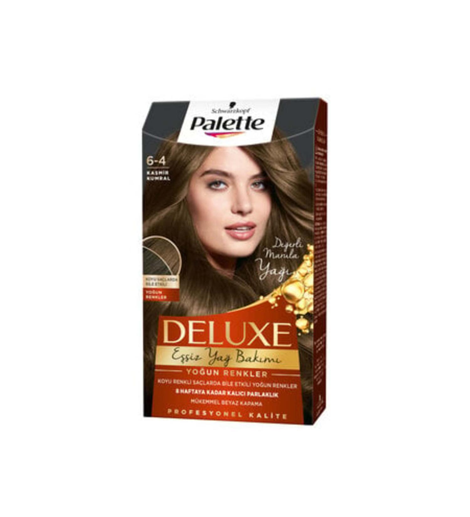 Palette Deluxe Intense Colors Hair Dye Cashmere Blonde 6-4 ( 1 PIECE )