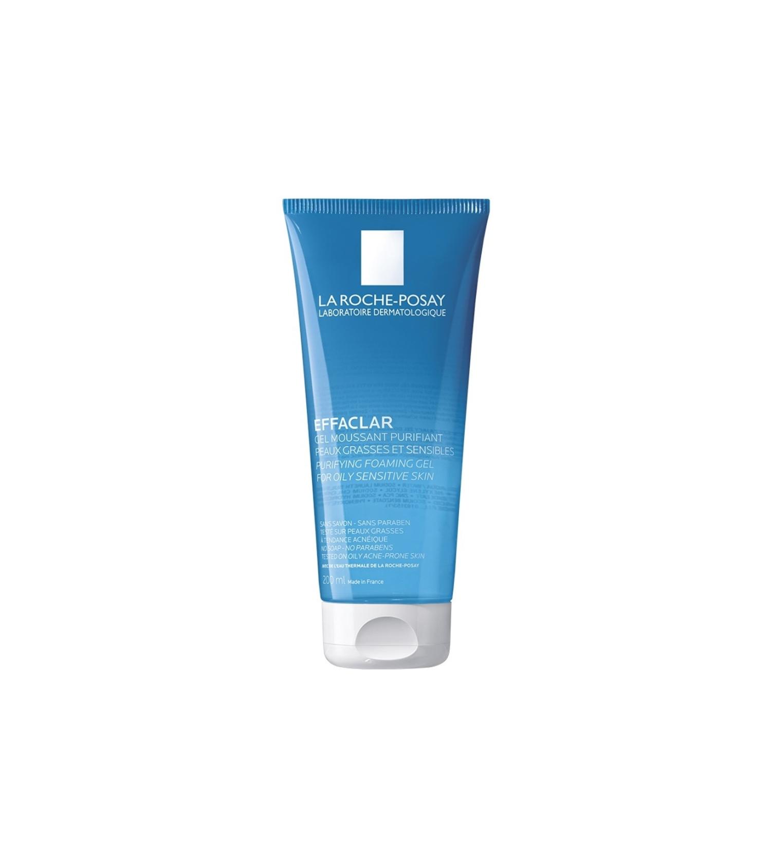 La Roche Posay Effaclar Gel Soap-Free Purifying Cleansing Gel for Oily and Irregular Skin Types 200 ml