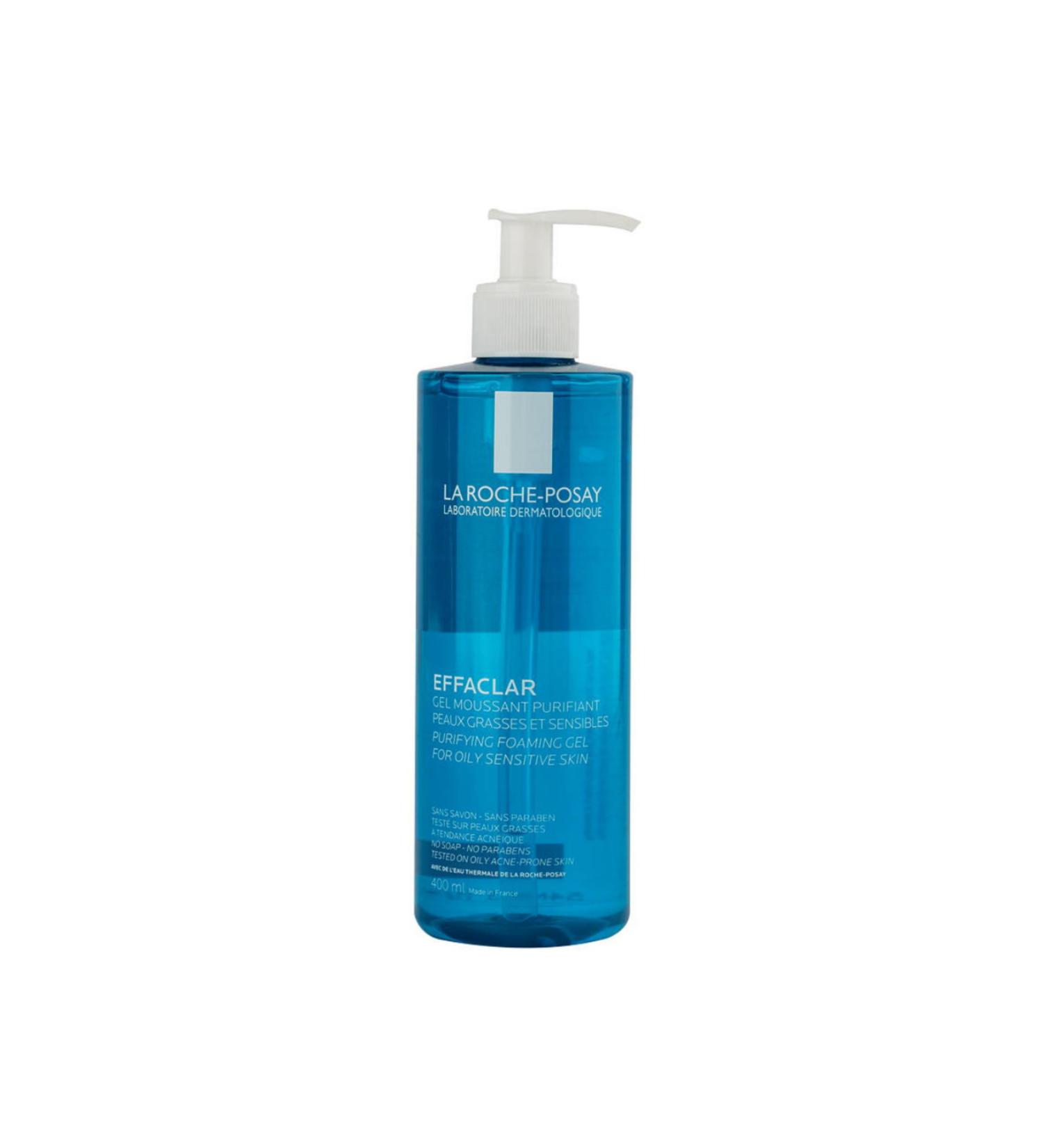 La Roche Posay Effaclar Gel Soap-Free Cleansing Gel for Oily and Irregular Skin Types 400ml