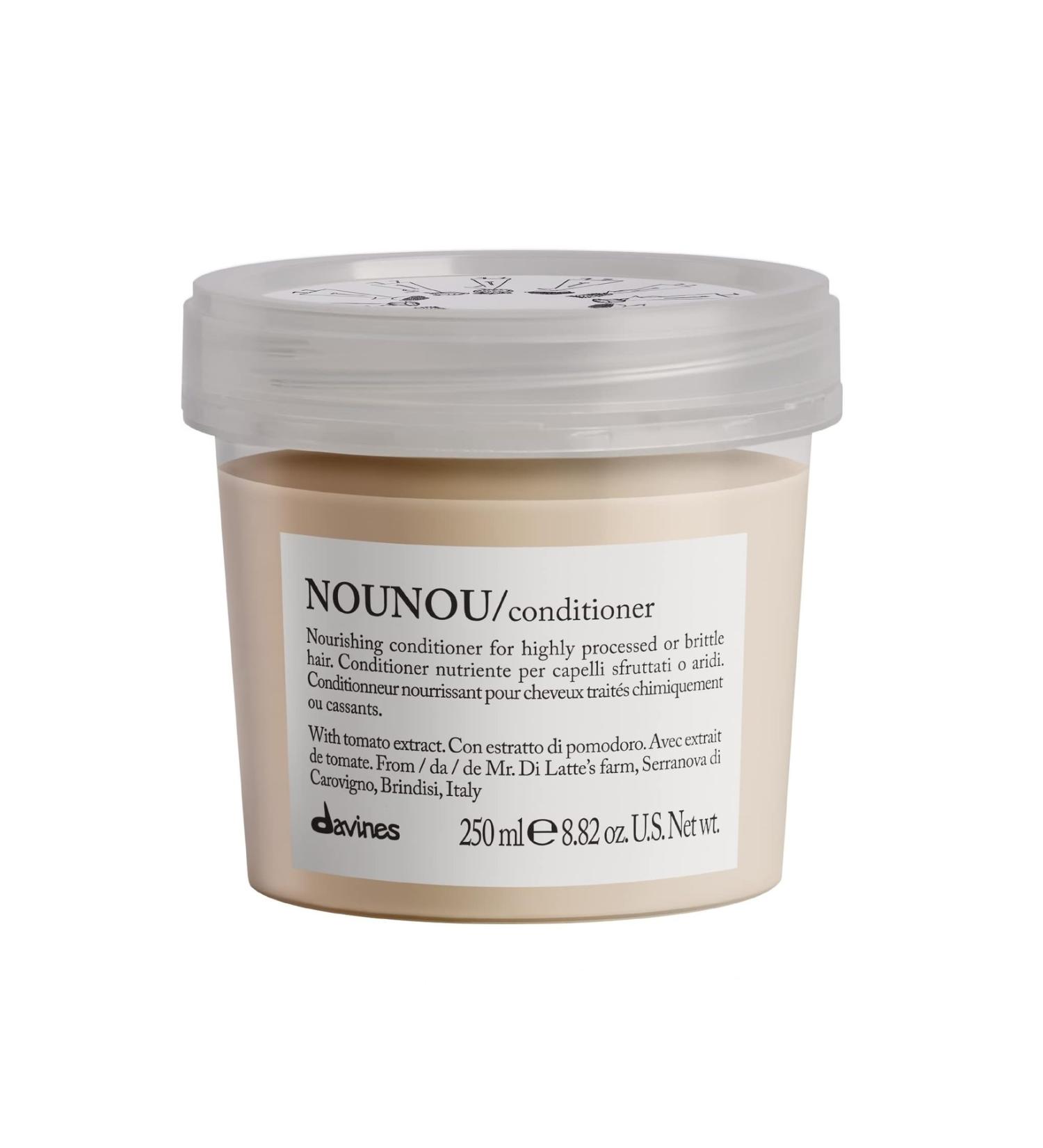 Davines Nounou Moisturizing Conditioner with Galangal Gum 250ml ECBeauty.X87
