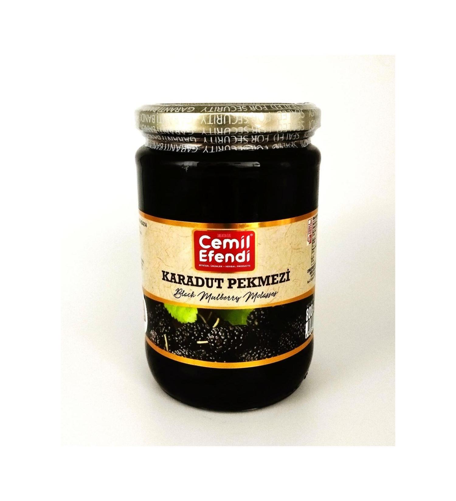 Cemil Efendi Black Mulberry Molasses 800 gr - Buy Online on GoSupps.com