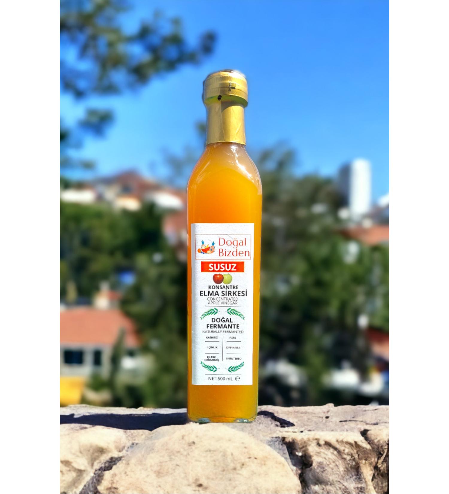 Natural Fermented Waterless Concentrated Apple Cider Vinegar 500ml Glass - Buy Online on GoSupps.com