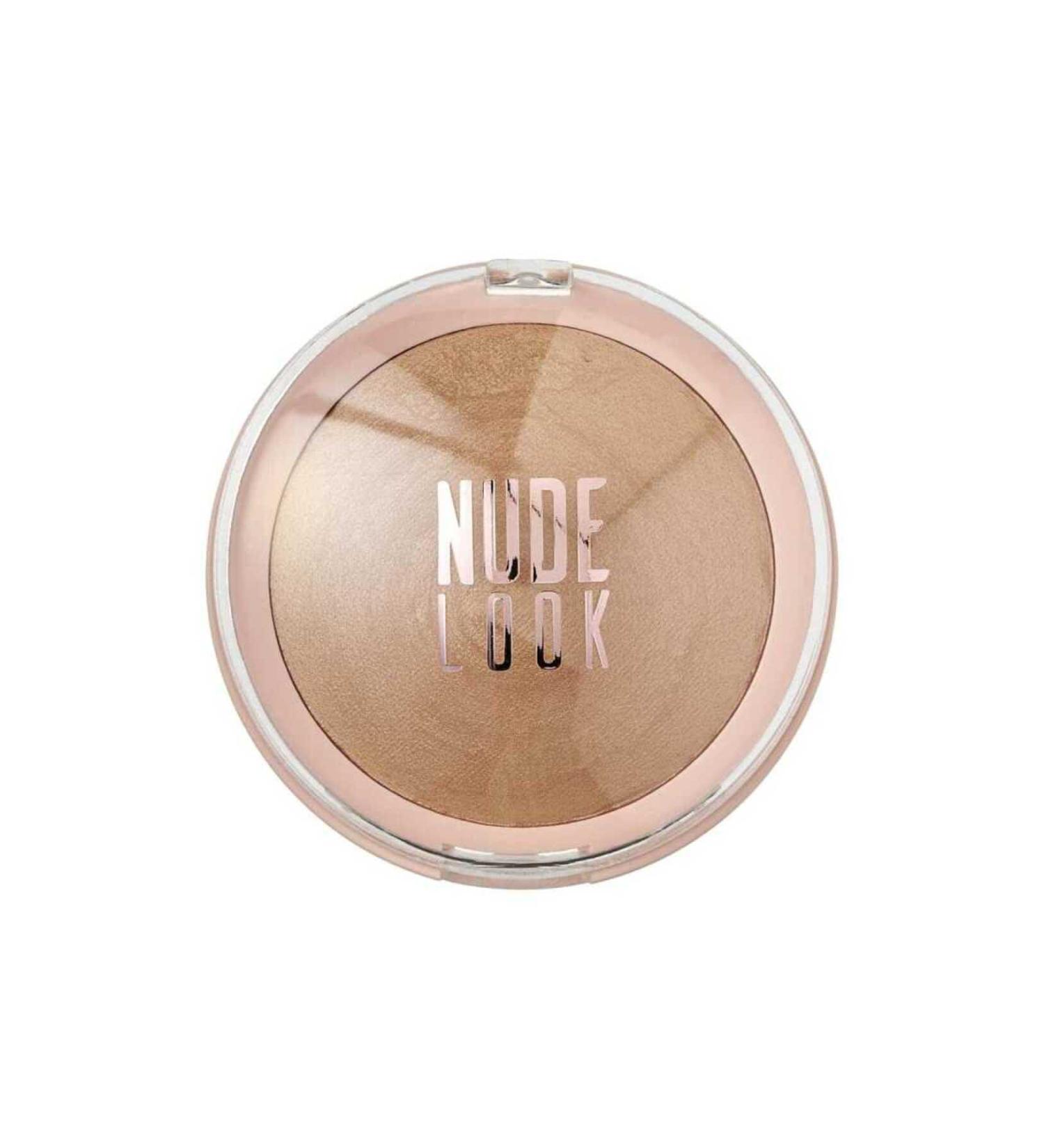 Golden Rose Nude Look Sheer Baked Powder 01 Nude Glow