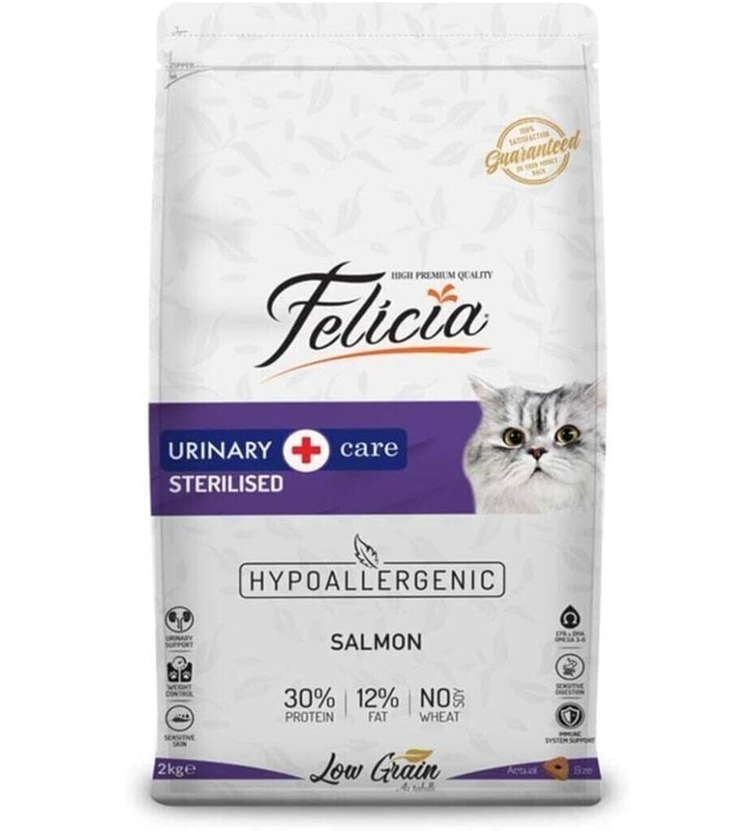 Felicia Salmon Sterilized Cat Food 2 Kg
