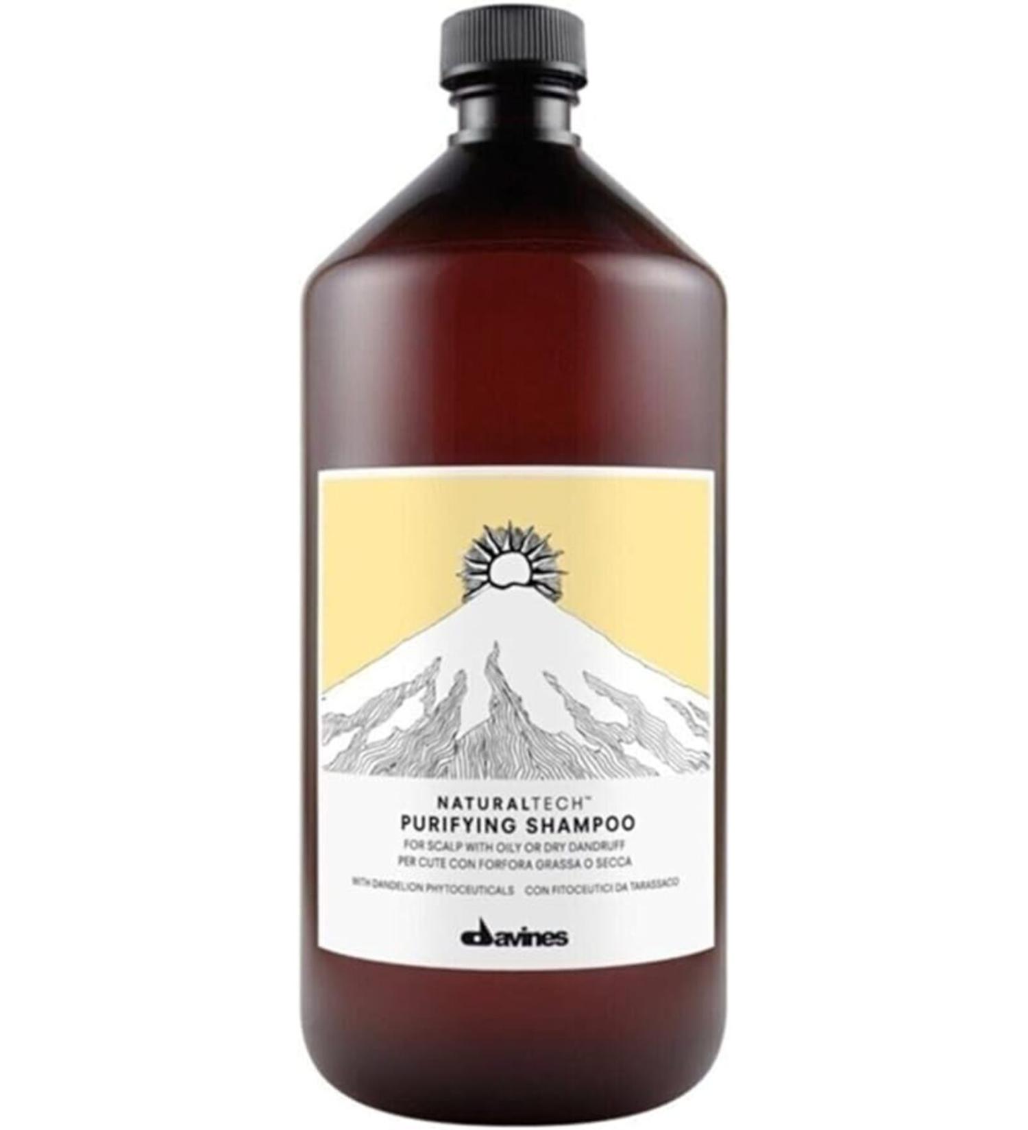 Davines KRASOTA NaturalTech Purifying Shampoo Anti Dandruff Shampoo 1000ml 8004608236603 KR.8345.P159