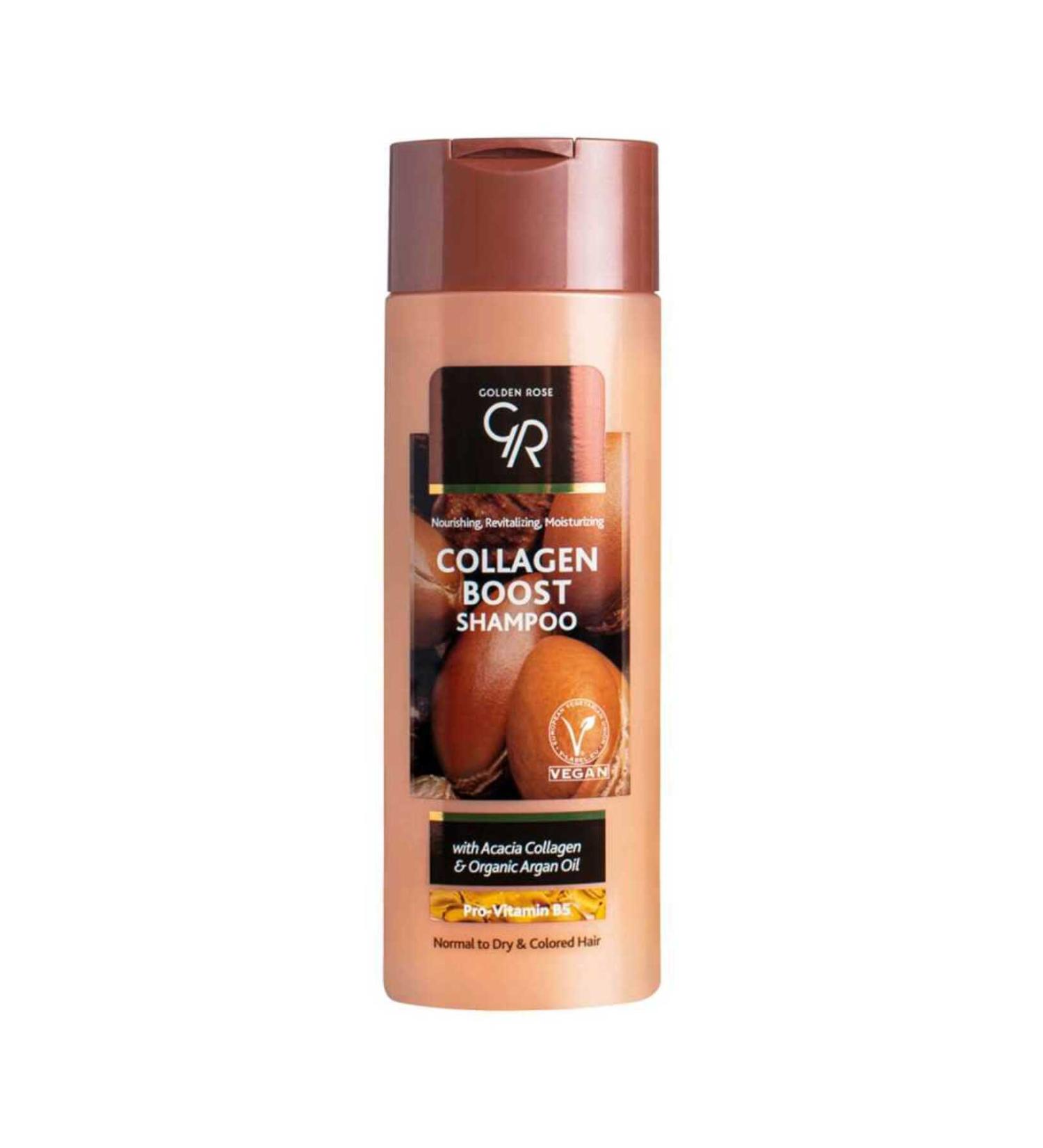 Golden Rose Prestige Collagen Boost Shampoo Acacia Collagen & Organic Argan Oil 430 ml
