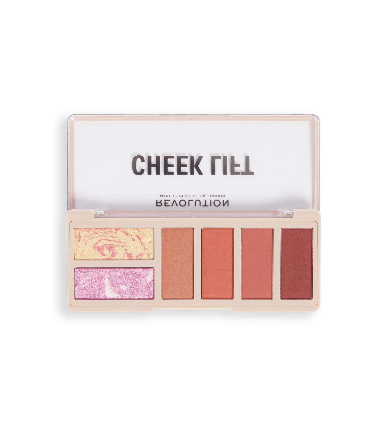 Revolution Cheek Lift Palette Coral Dreaming - Blush and Bronzer Palette - Buy Online on GoSupps.com