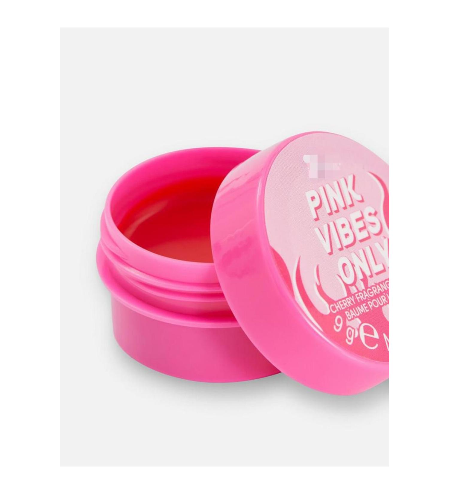 QUEEN ACCESSORIES Imported luxury fruity cherry candy jar lip cream moisturizing balm lipstick