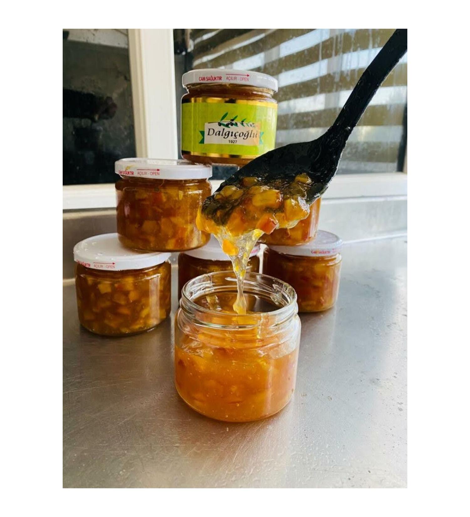 Dalg o lu Orange Jam 540 gr Glass Jar