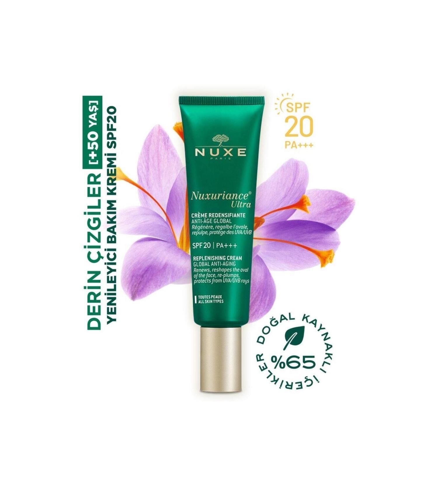 Nuxe Nuxuriance Ultra Anti-Aging Day Care Cream Spf20 50ml Shooting40