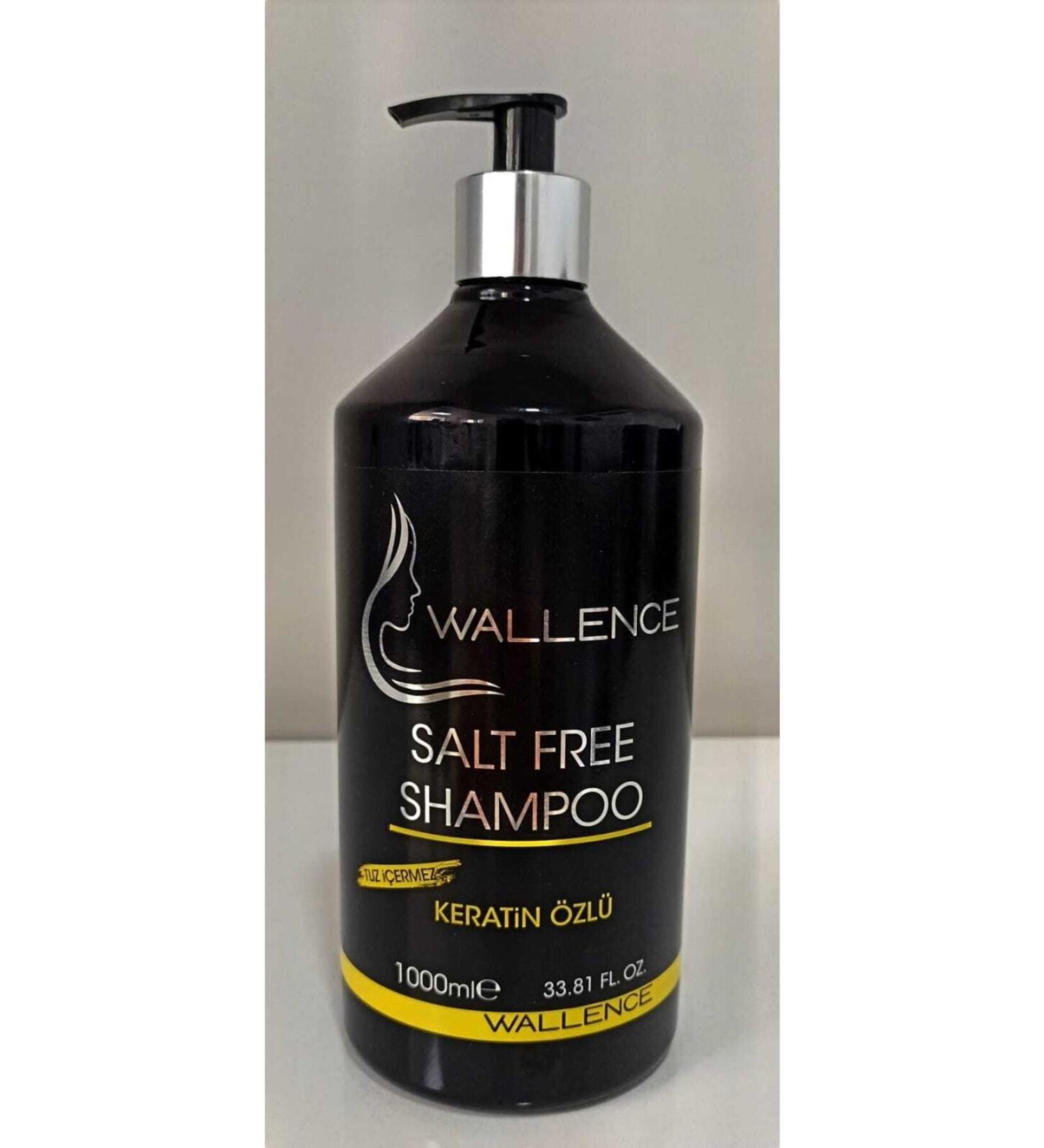 wallence Protective and Moisturizing Salt-Free Shampoo that Nourishes the Scalp 1000 ml DKProduct948
