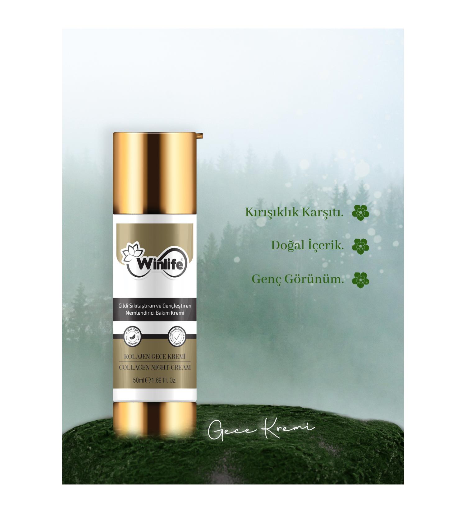 Winlife Collagen Night Cream - Buy Online on GoSupps.com