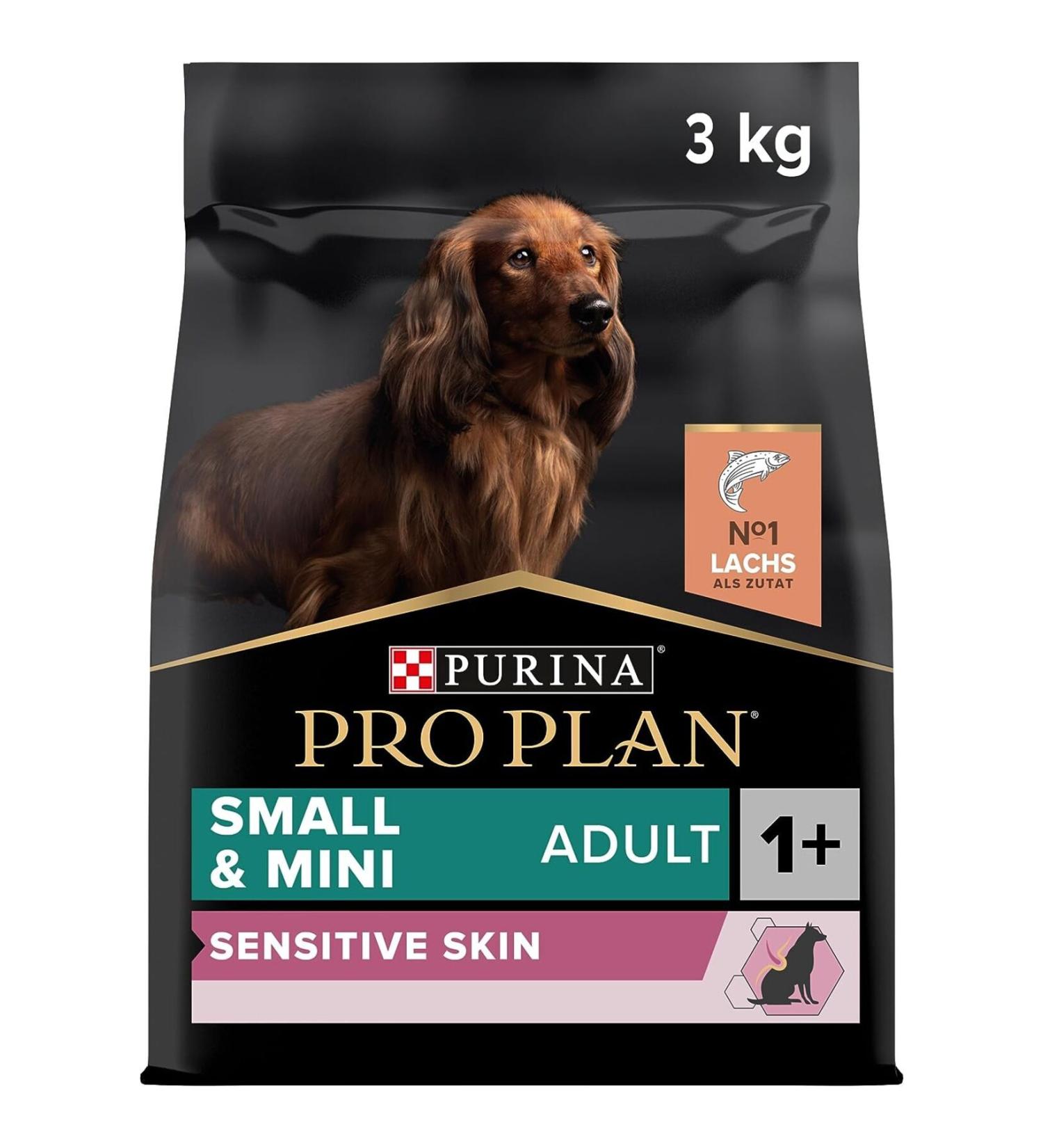 Pro Plan Small & Mini Adult Salmon Dog Food 3 kg - Buy Online on GoSupps.com