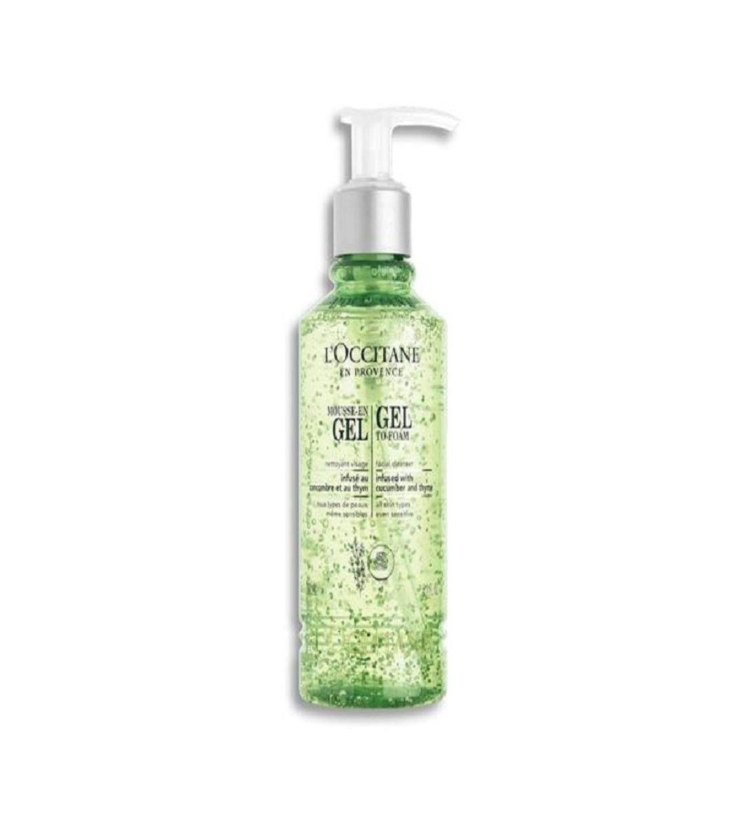 L'Occitane Infusions Gel to-Foam Facial Cleanser - Infusions Facial Cleansing Gel 200ml