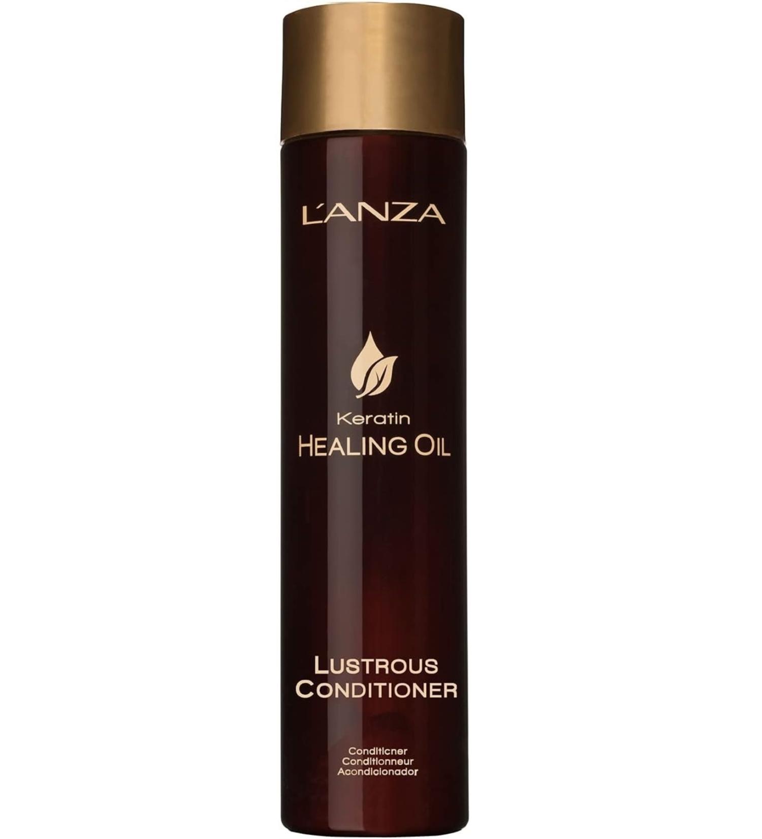 L'anza Keratin HealingOil-Lustrous UV Protection Cleansing Antioxidant Conditioner 8.5fl BSecrets.X716