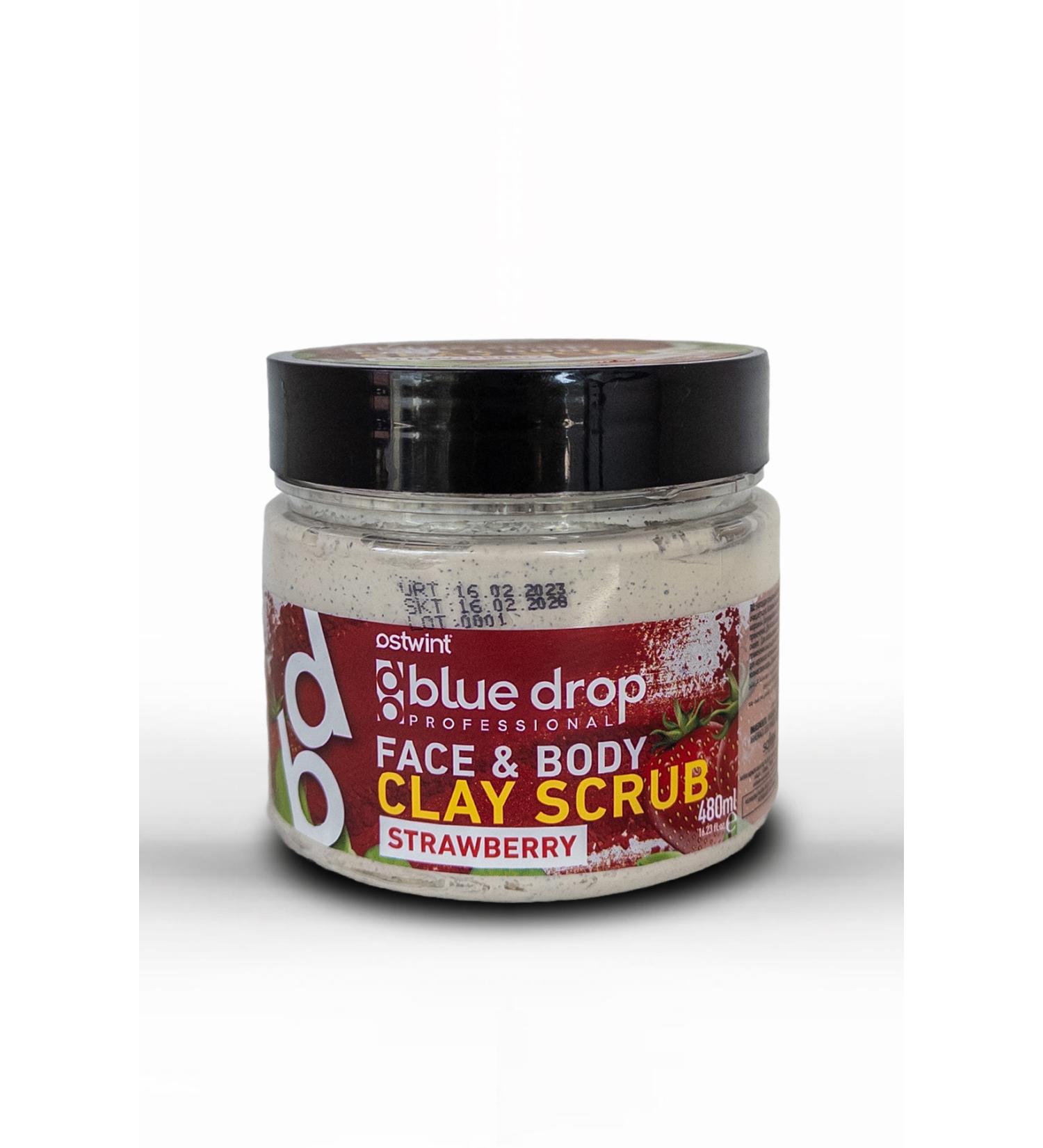 Ostwint Clay Face - Body Peeling Scrub Cleansing Smoothing Circulation Accelerator Strawberry 480ml - Buy Online on GoSupps.com