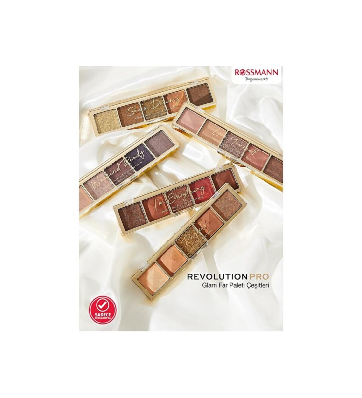 Revolution Pro Eyeshadow Palette Glam Green