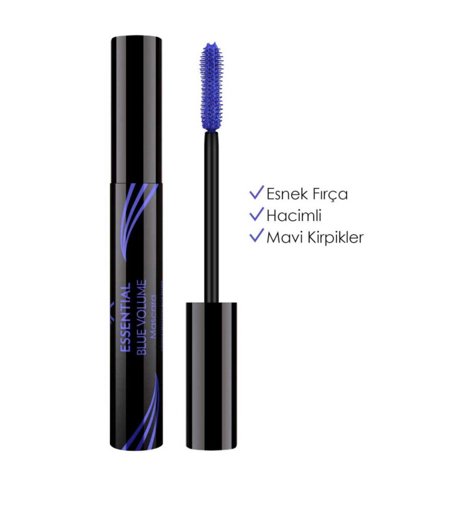 Golden Rose Essential Volume Mascara 04 Blue Colored Mascara