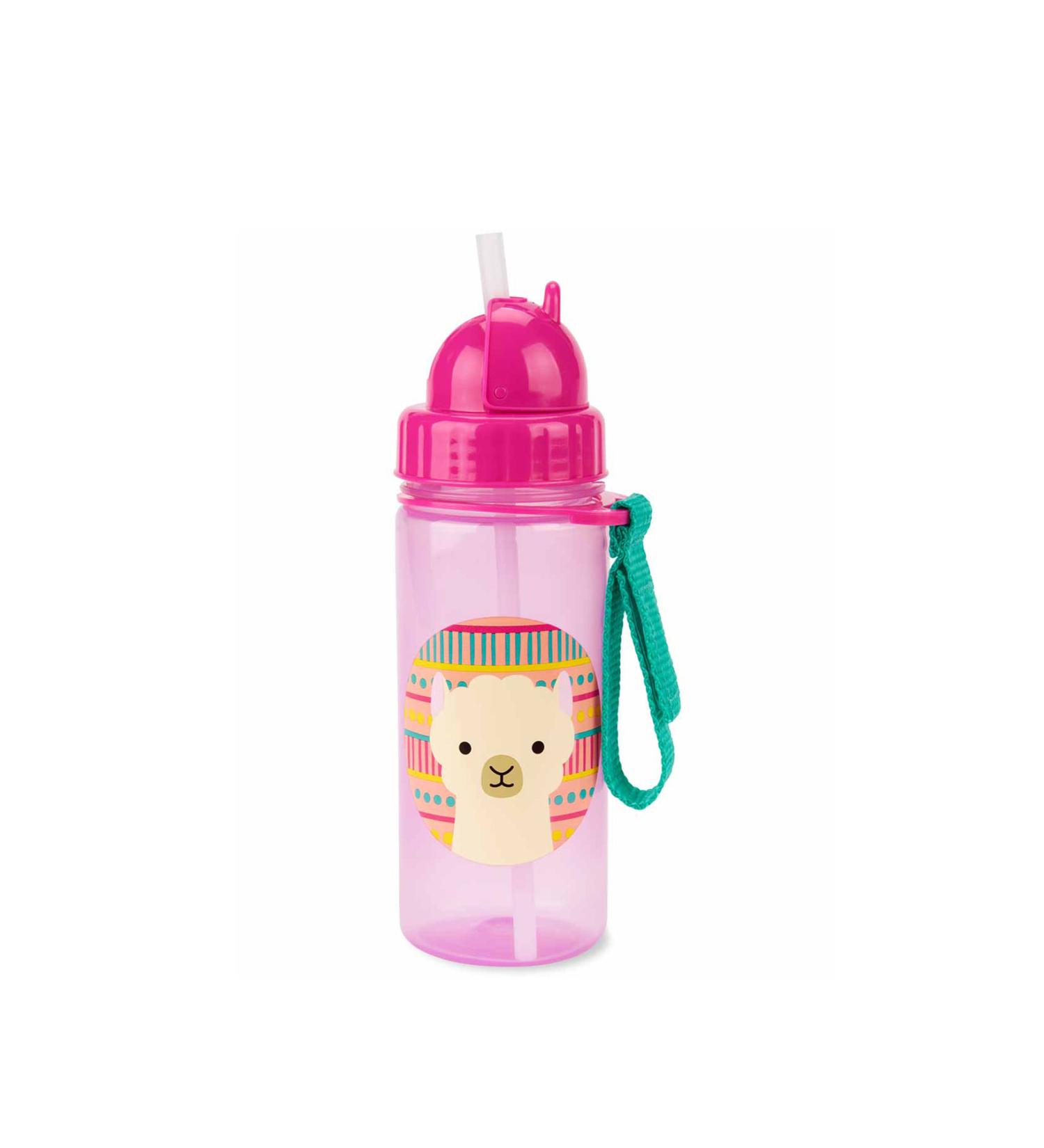 Skip Hop Zoo Llama Patterned Straw Drinker