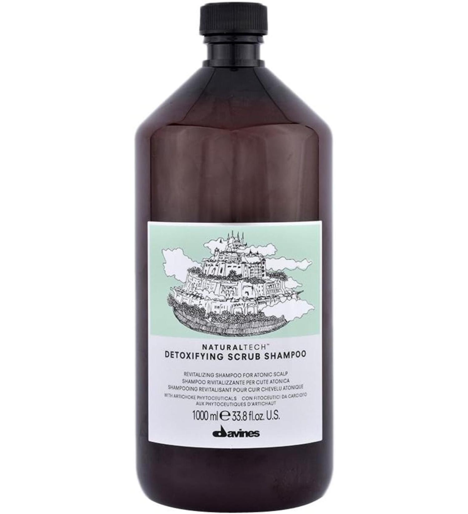 Davines KRASOTA NaturalTech Detoxifying Scrub Detox Purifying Shampoo 1000ml 8004608230717 S.19.264H21