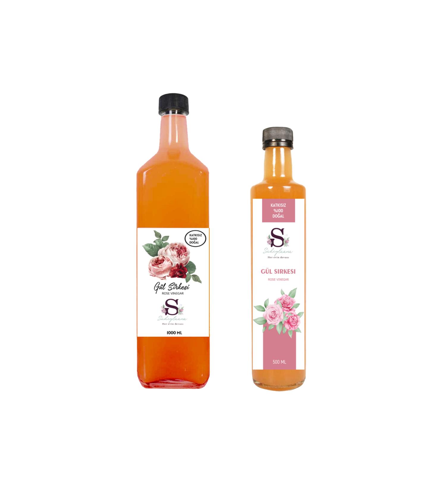 Suheylaana Natural Rose Vinegar 1500 Ml - Natural Rose Vinegar 500 Ml