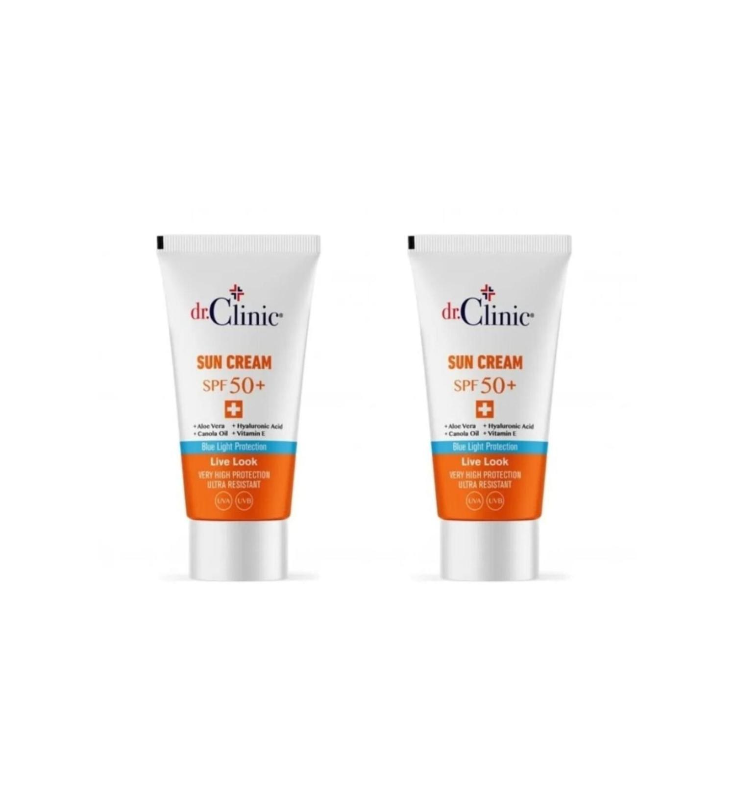 Dr. Clinic SPF50+ Sunscreen Cream Set of 2