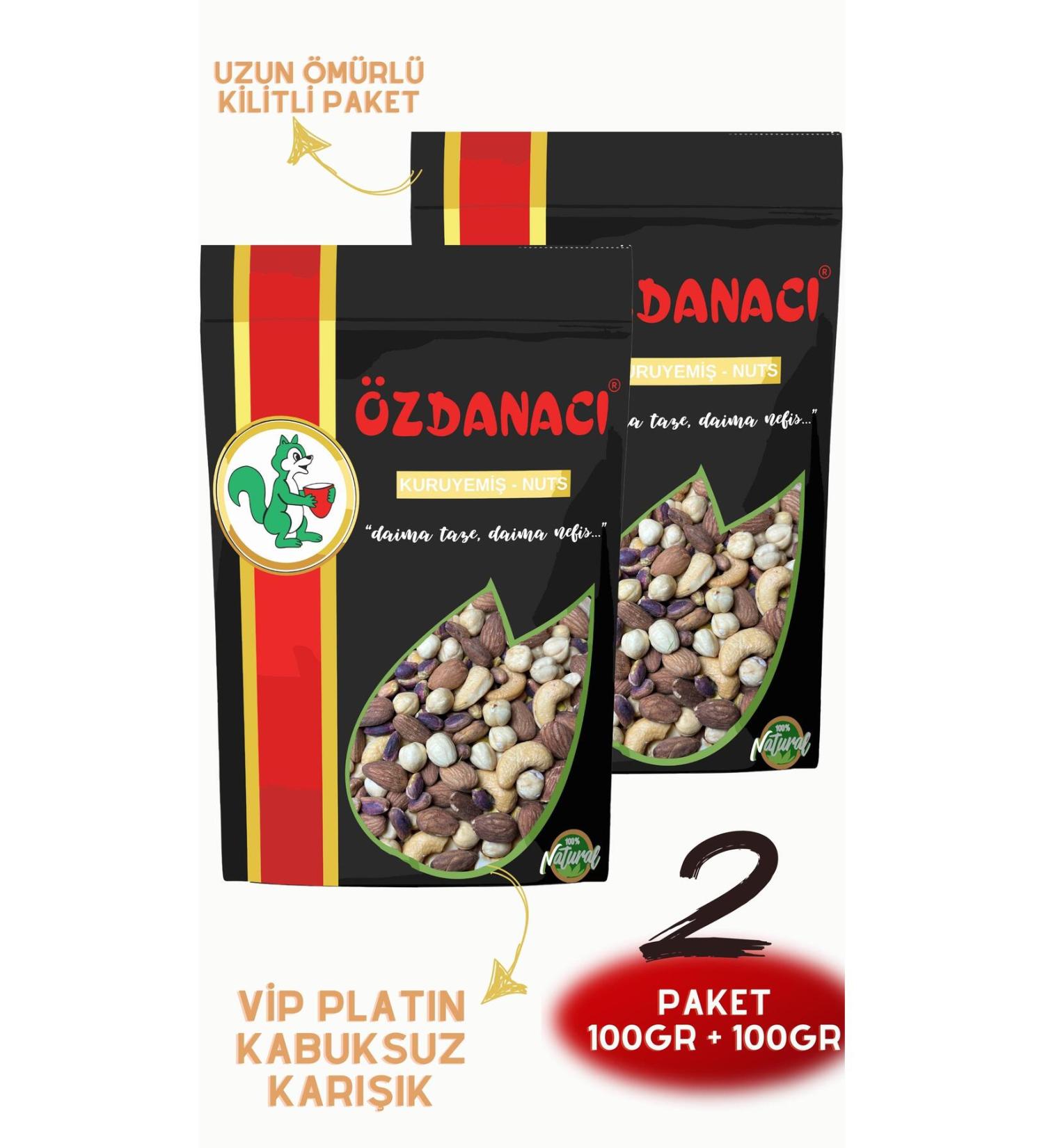 zdanac Vip Mixed Nuts 100grx2pcs (PREMIUM FLAVOR)