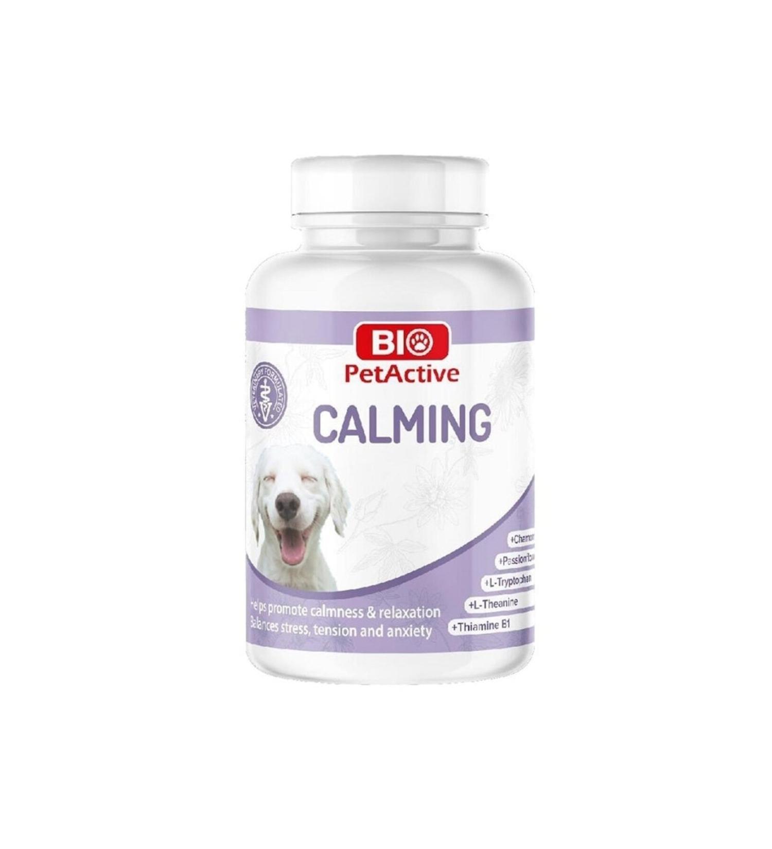 Bio PetActive Calming Dog Calming Premix 60 Tablets