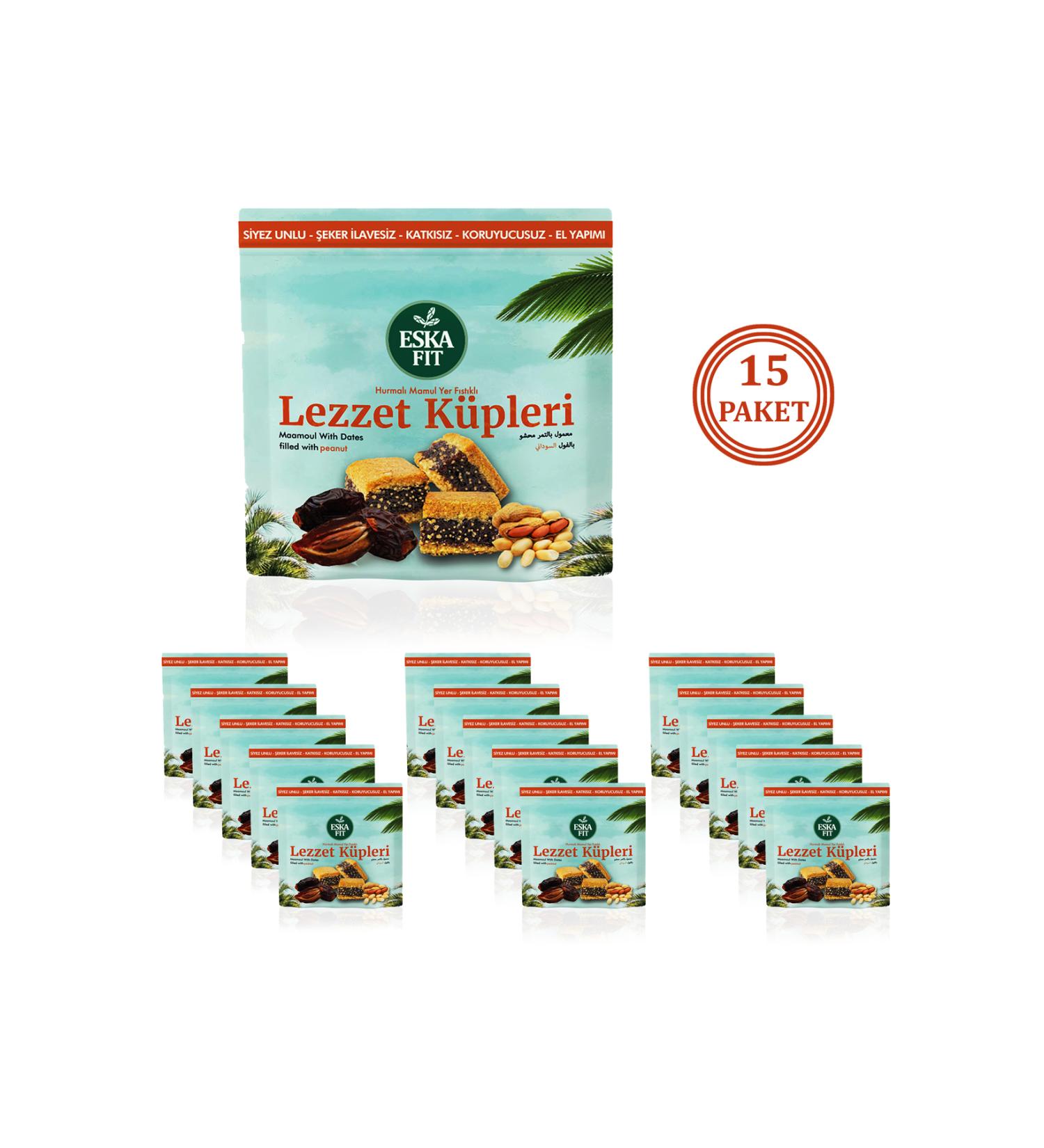 Eskafit Sugar-Free Date and Peanut Product (1 SET 15 PACKS) - Buy Online on GoSupps.com