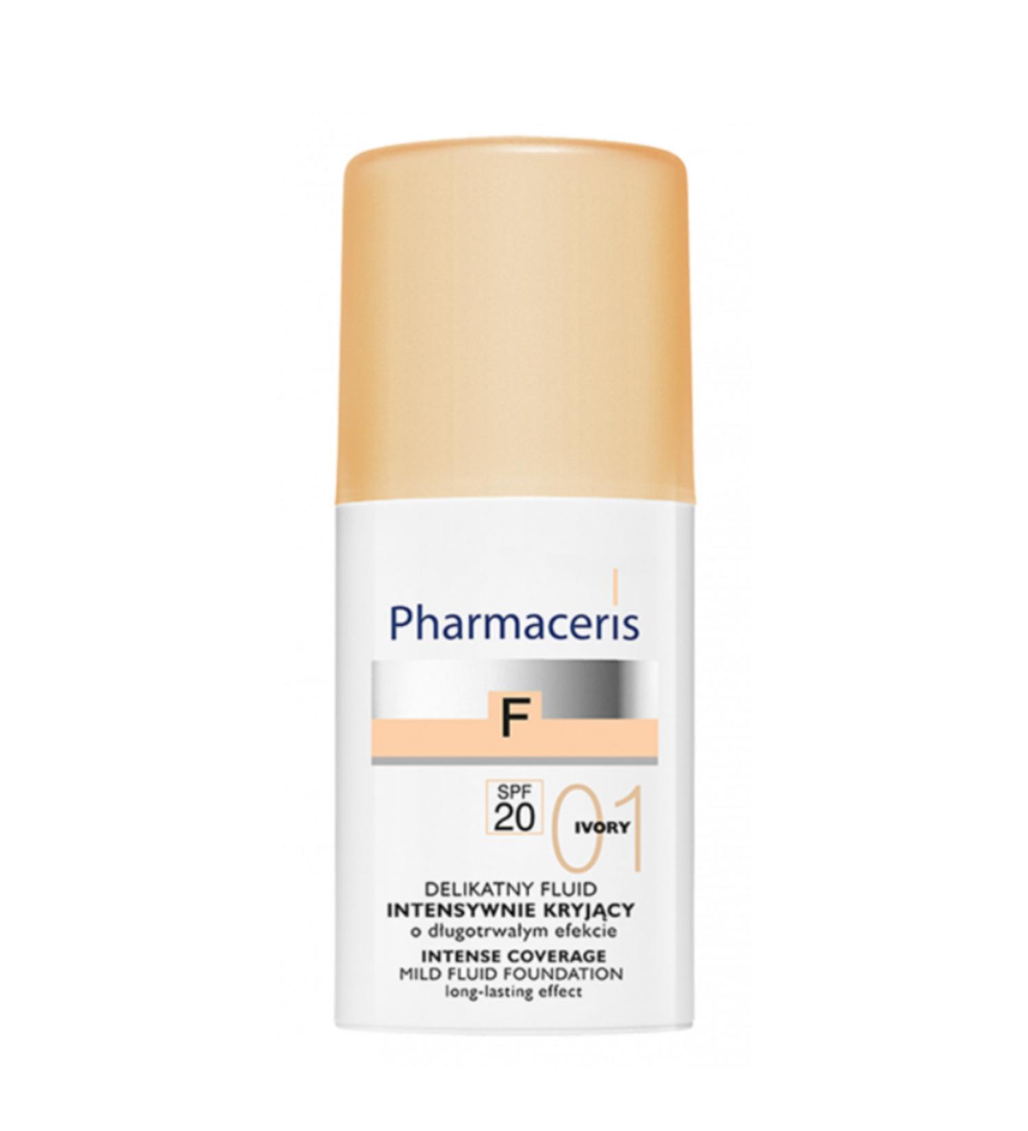 Pharmaceris Intense Coverage Soft Liquid Foundation (30 ml) Intense Coverage Mild FF SPF 20/01 - Buy Online on GoSupps.com
