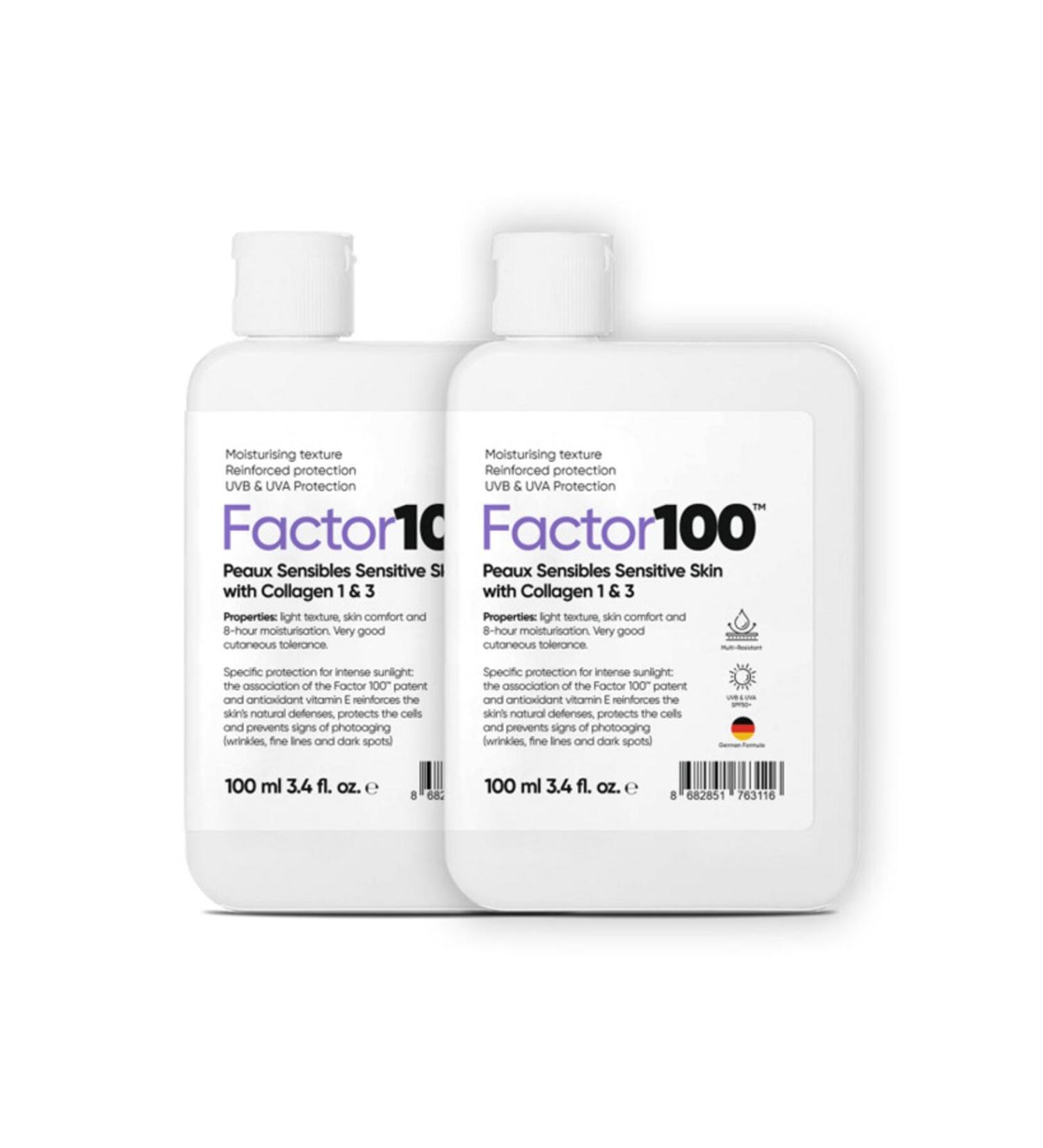 FACTOR100 Sun Cream 2 Pack