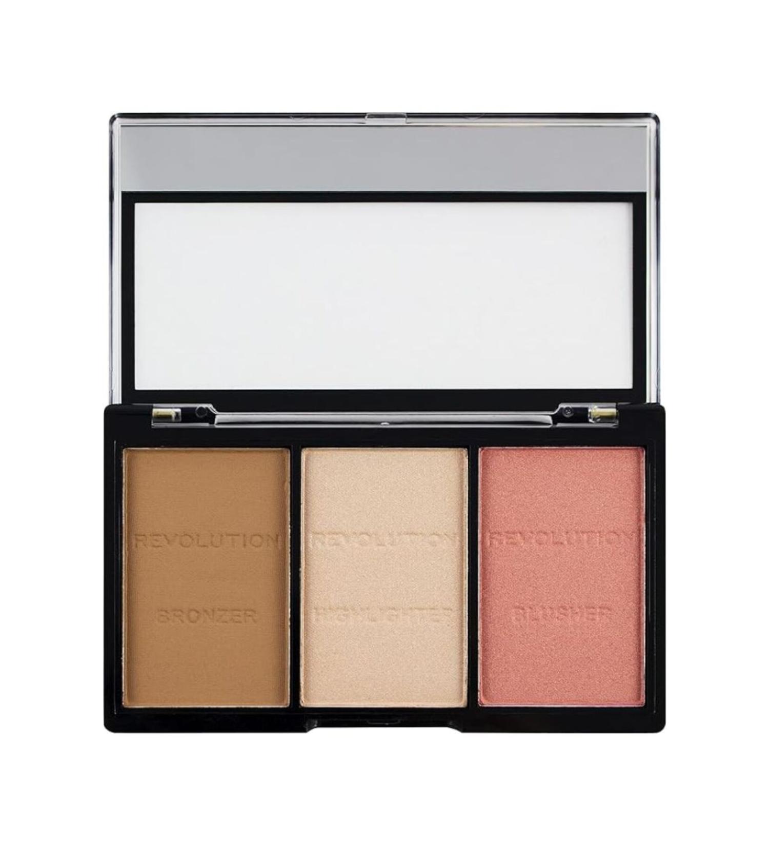 Revolution Ultra Sculpt Luminous Contour Palette Fair C01