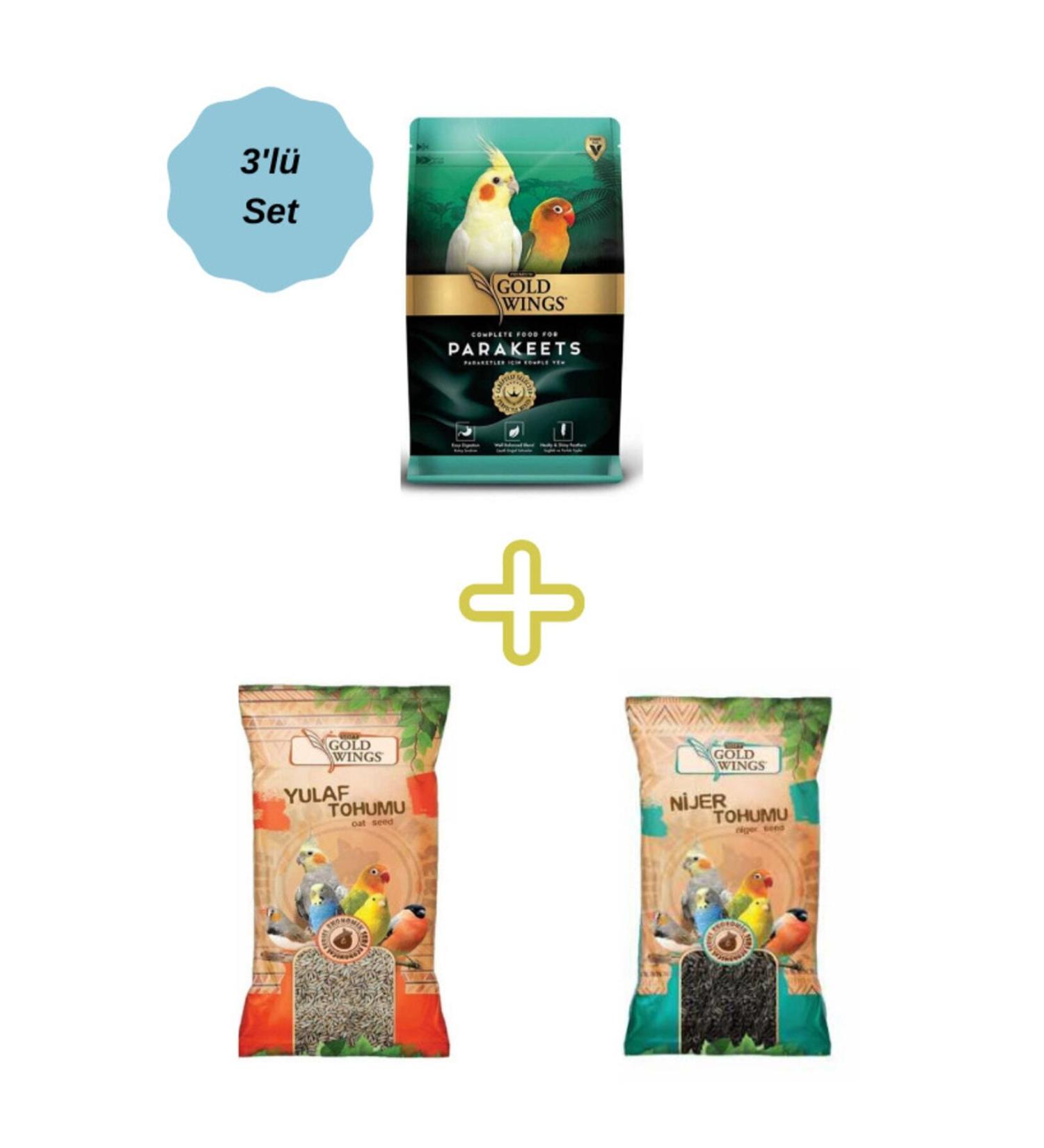 Gold Wings Parakeet Bait Set