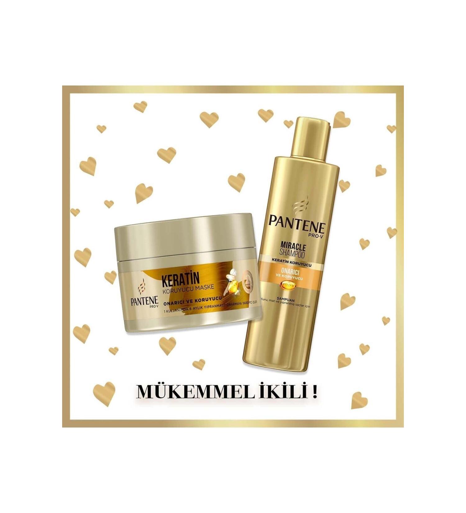 Pantene Miracle Shampoo Repair and Protective Care Keratin Protector 250ml Damaged Hair - Buy Online on GoSupps.com