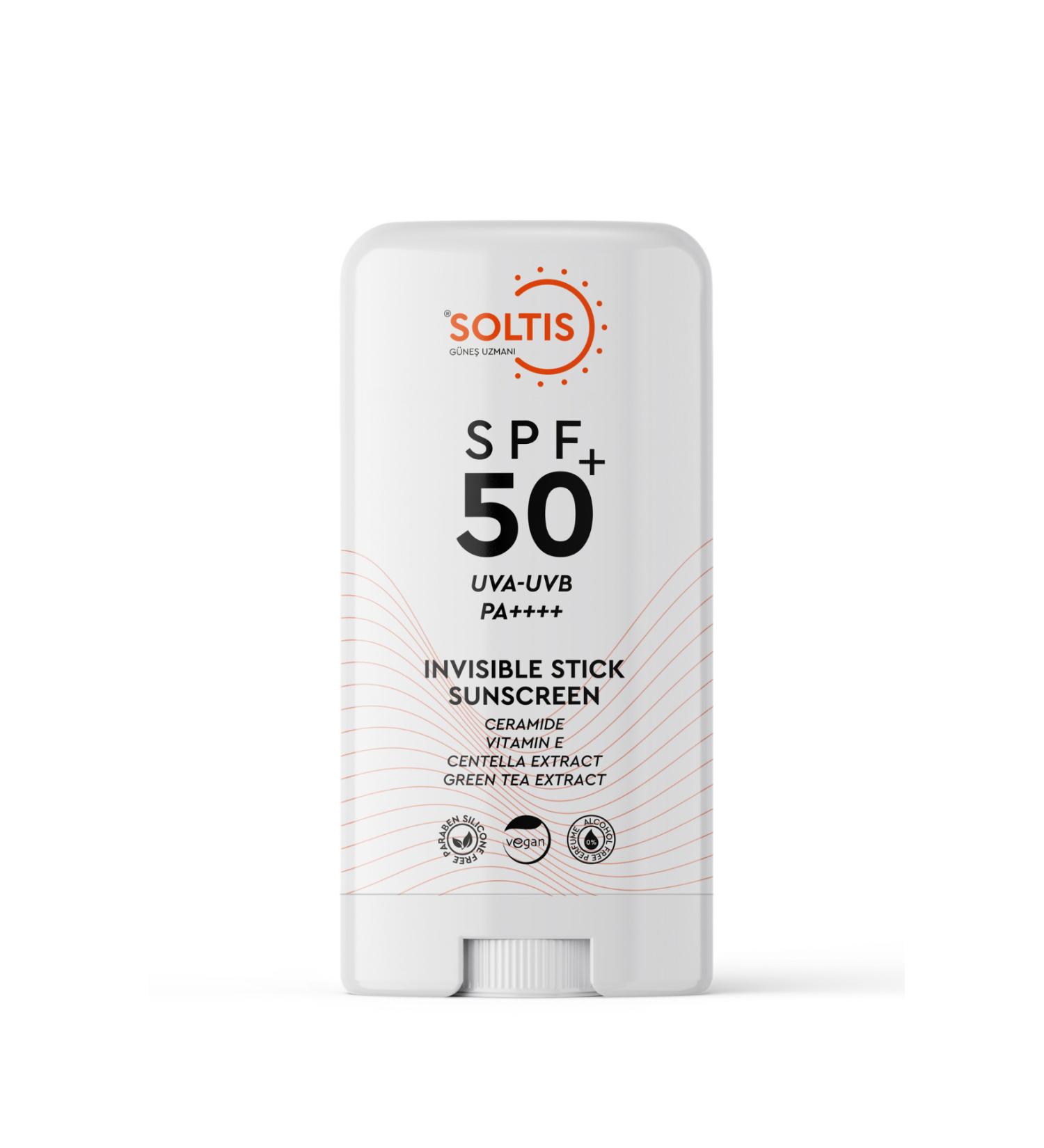 Soltis Transparent Stick Sunscreen SPF50+ Pa++++ 15 Gr - Buy Online on GoSupps.com