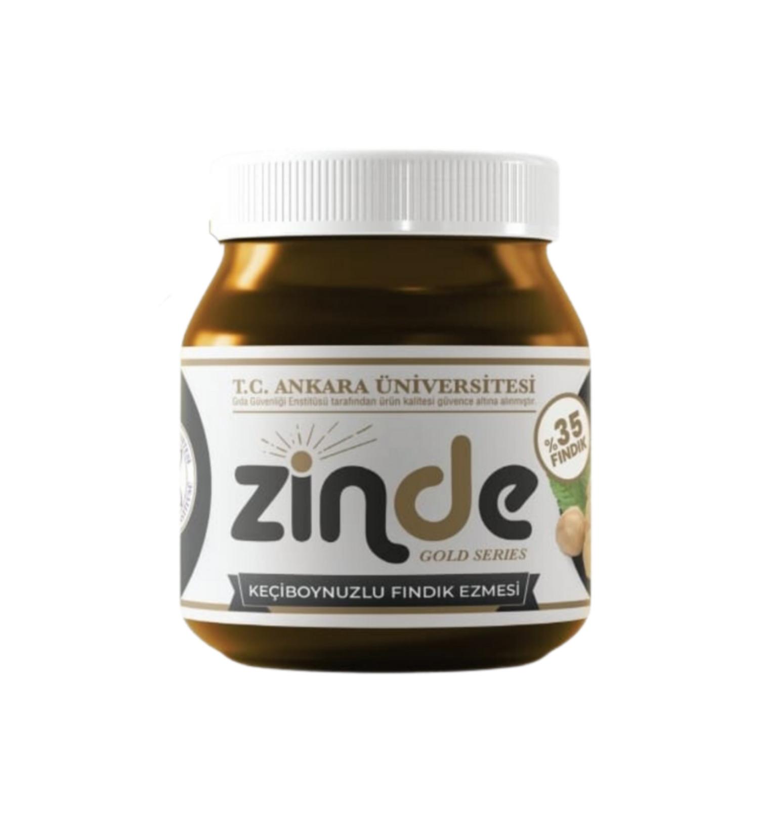Zinde Emulsifier-free Preservative-free Carob 5 Hazelnut Cream