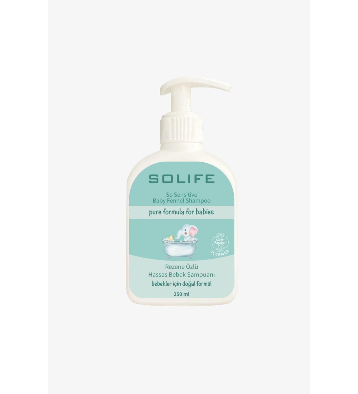 SOLIFE Fennel Essence Sensitive Baby Shampoo